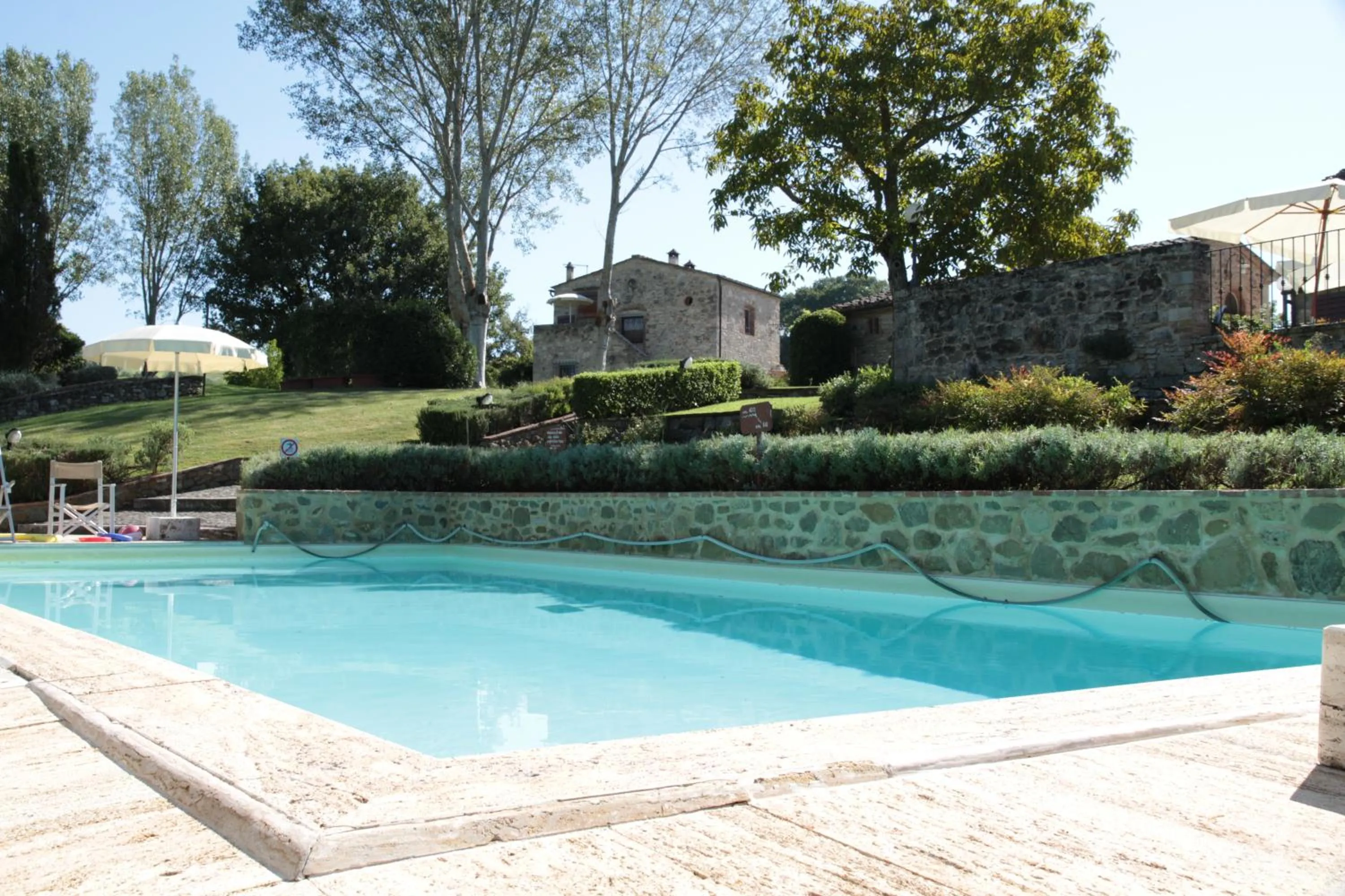 Swimming pool in Podere La Chiusella B&B
