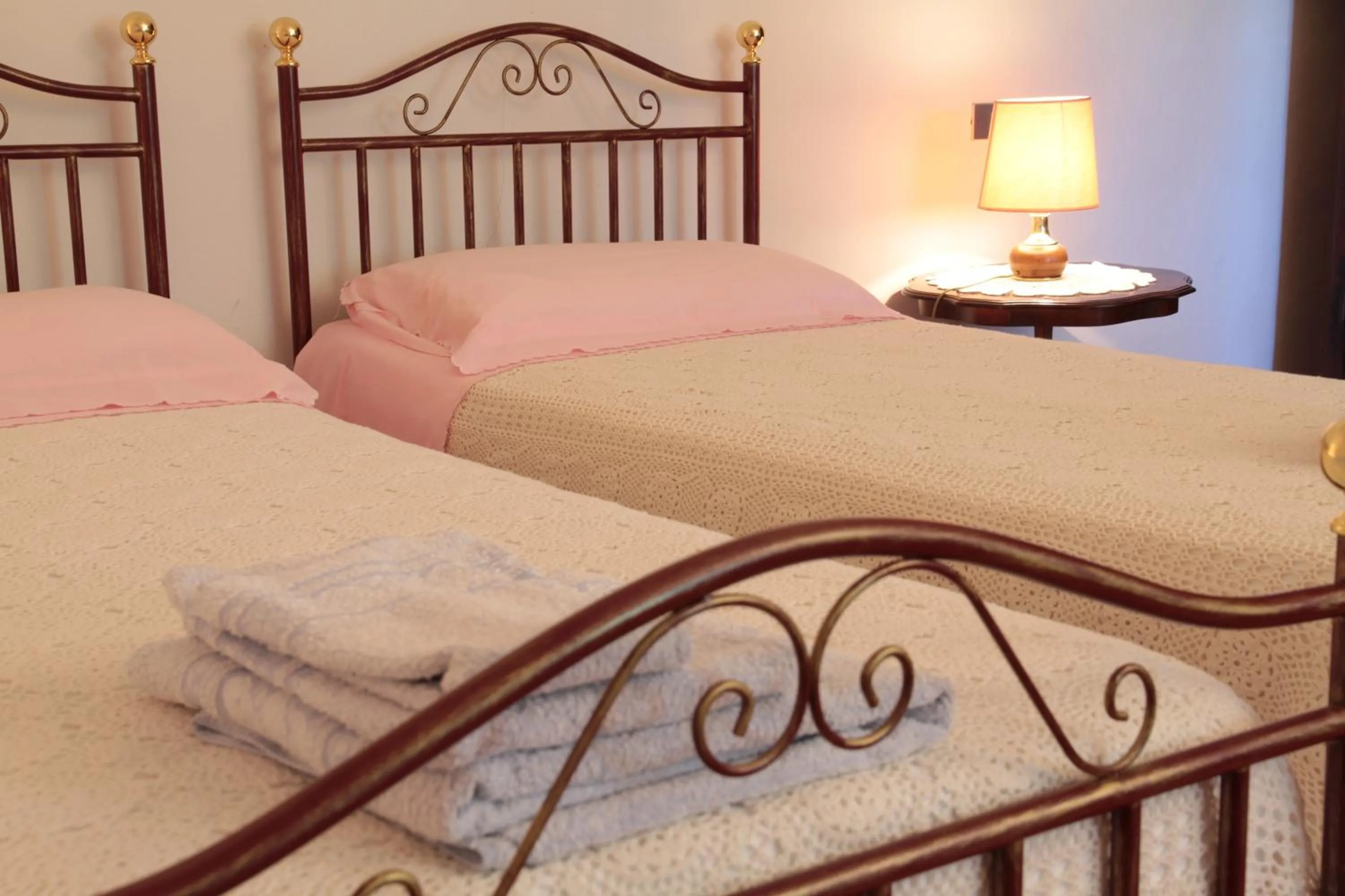 Decorative detail, Bed in Podere La Chiusella B&B