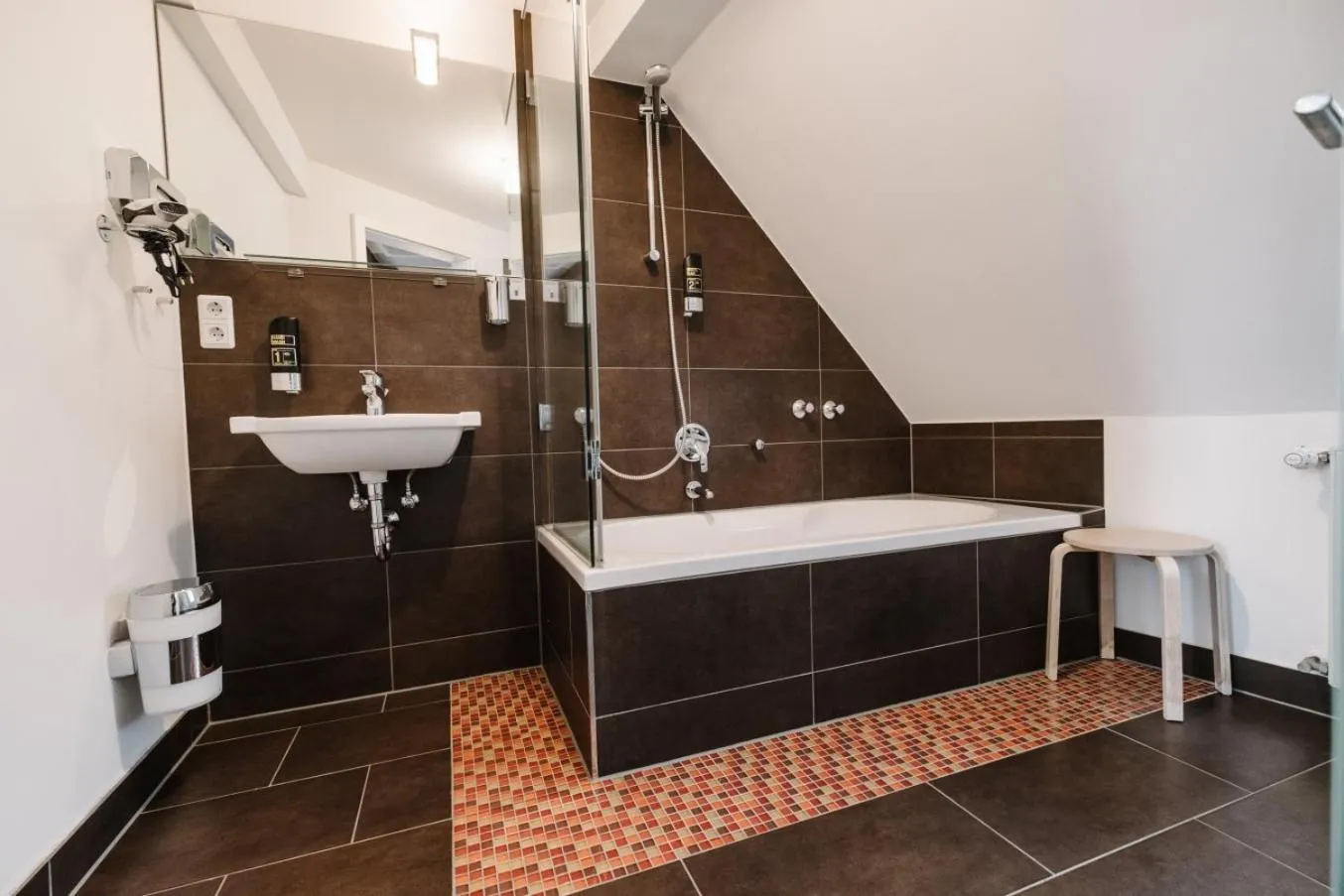 Bathroom in Jordan's Untermühle