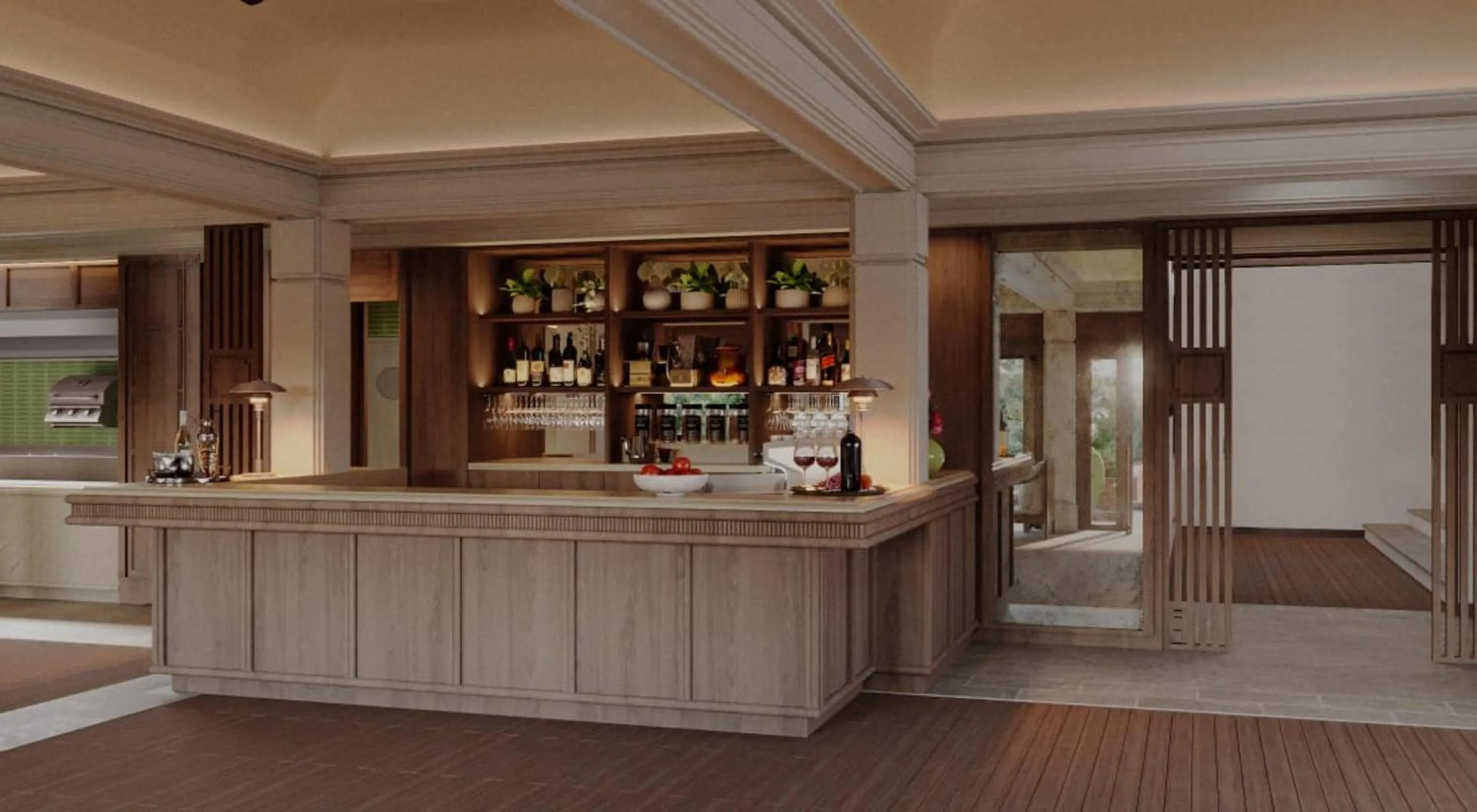 Restaurant/places to eat in La Résidence Phou Vao