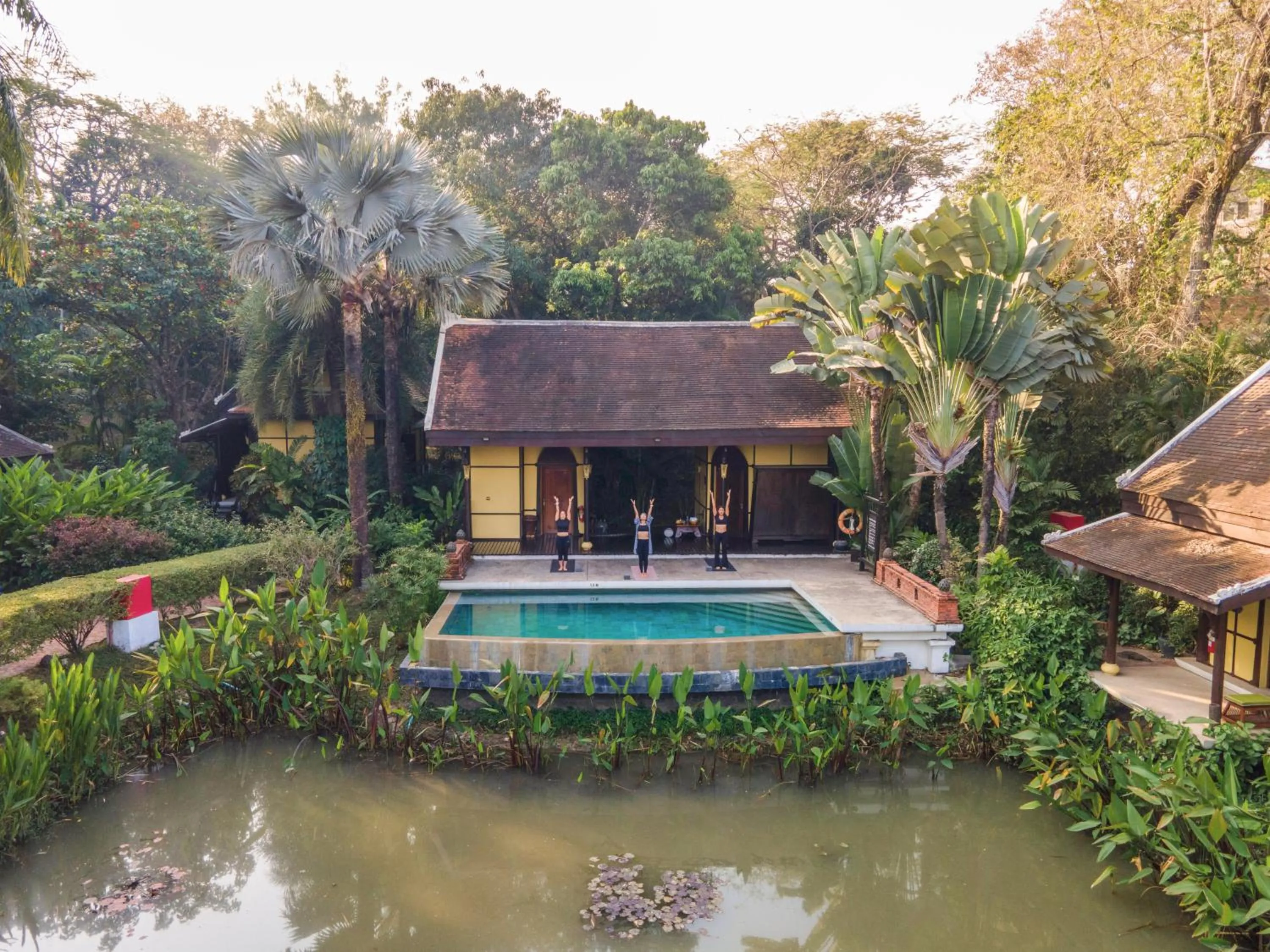 Spa and wellness centre/facilities in La Résidence Phou Vao