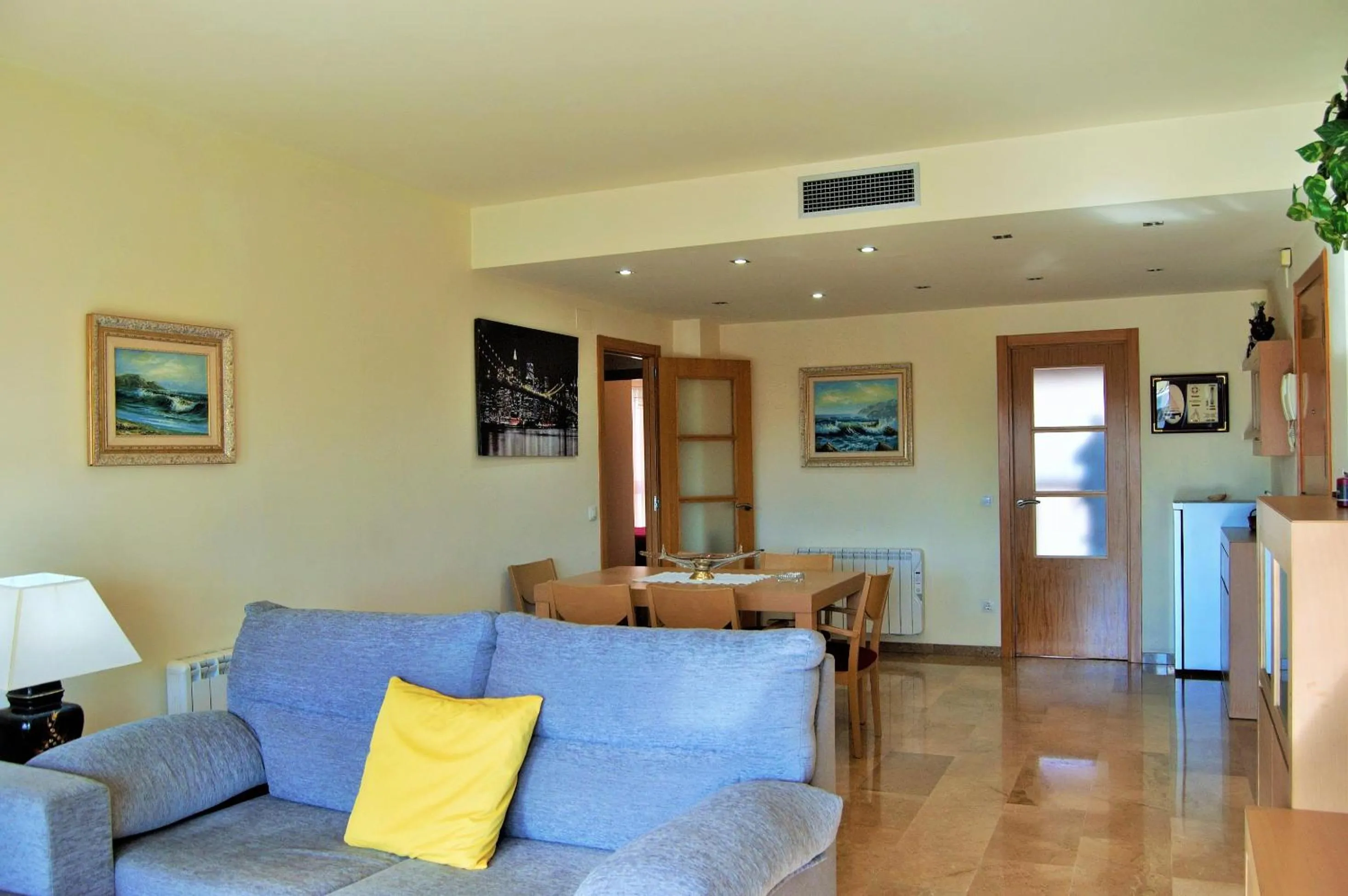 Living room in Apartamento Ainara Garden Family