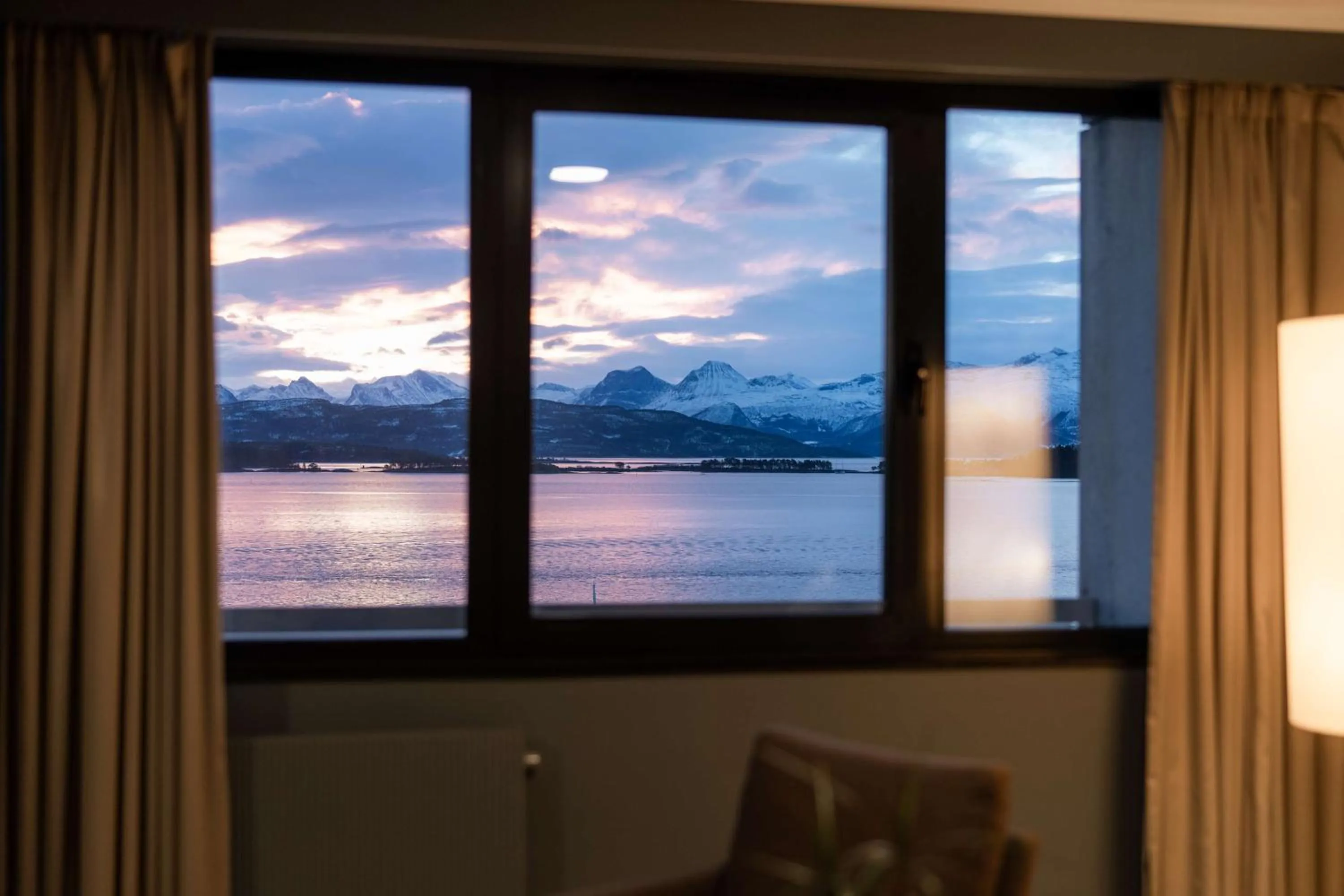 Bedroom in Scandic Alexandra Molde