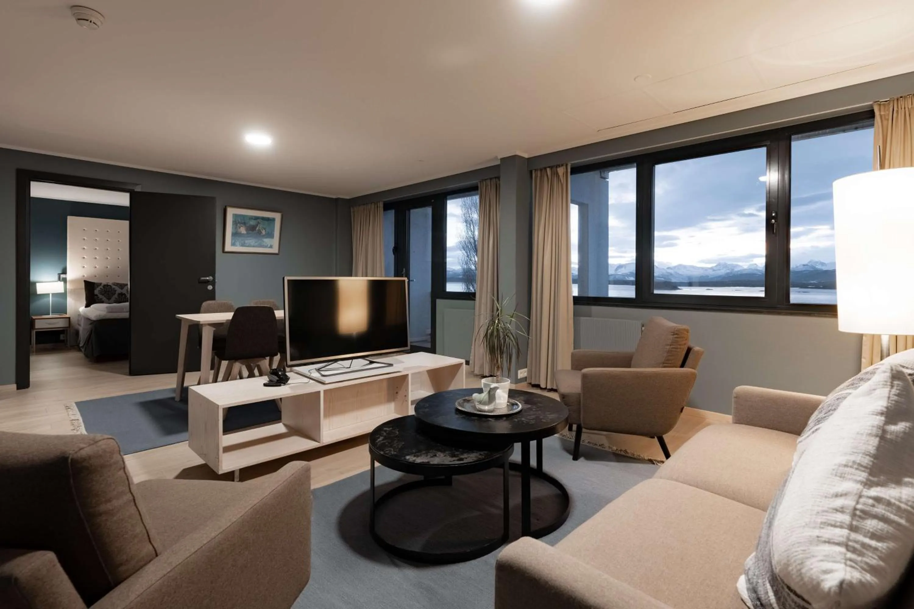 Bedroom in Scandic Alexandra Molde