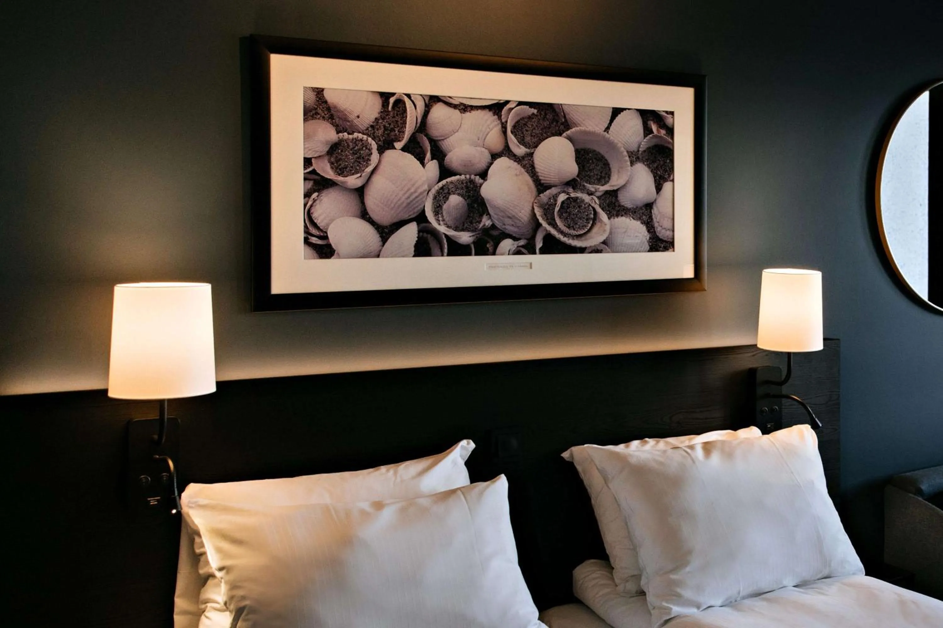 Bedroom, Bed in Scandic Alexandra Molde