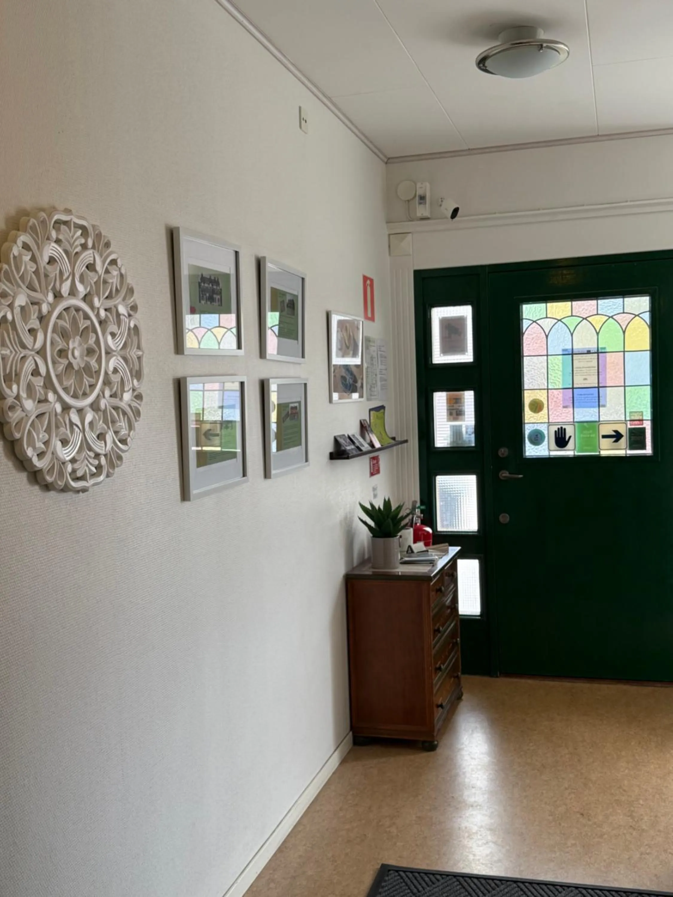 Lobby or reception in Torget Vandrarhem