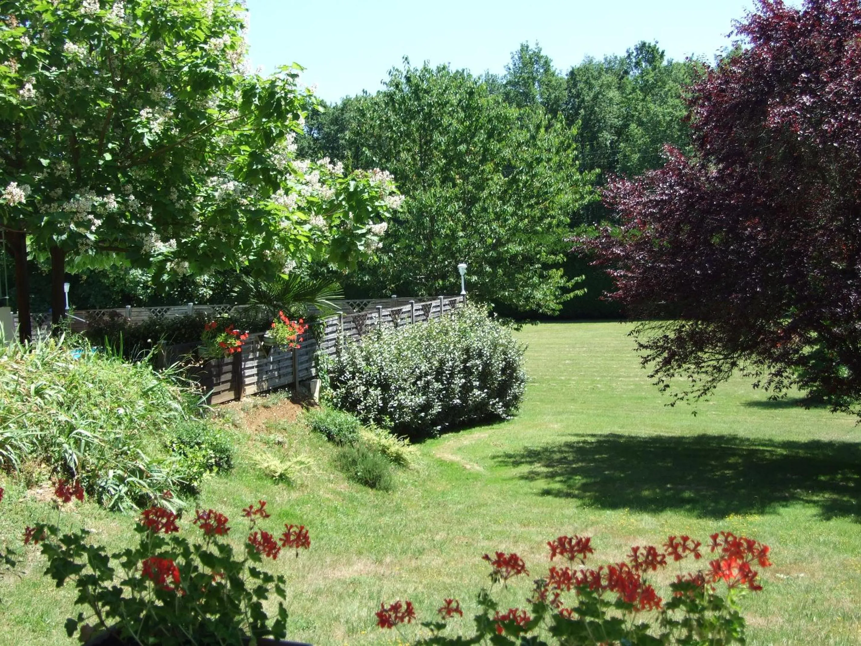 Garden in Les Feuillantines Perigord Noir