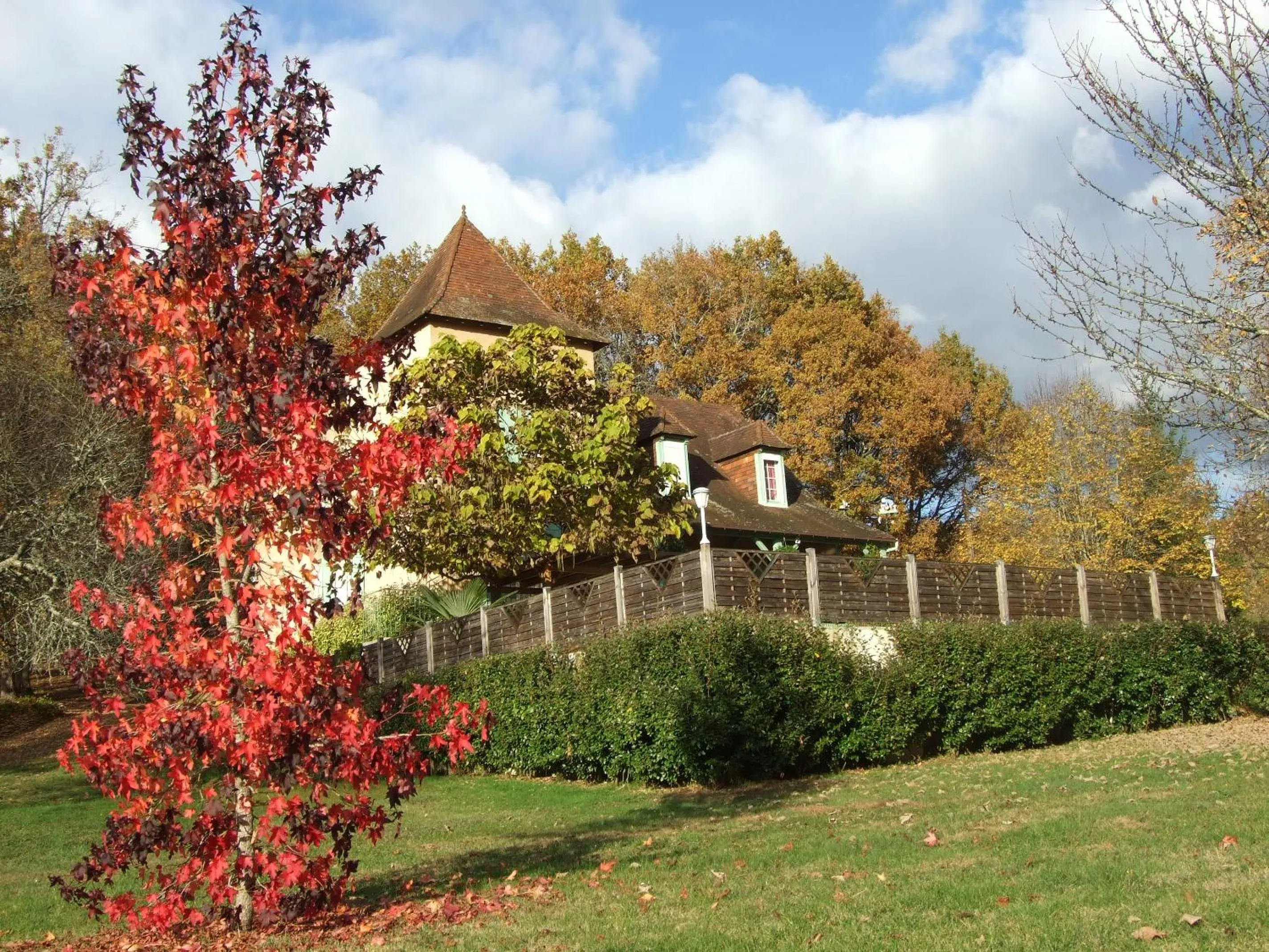 Garden in Les Feuillantines Perigord Noir