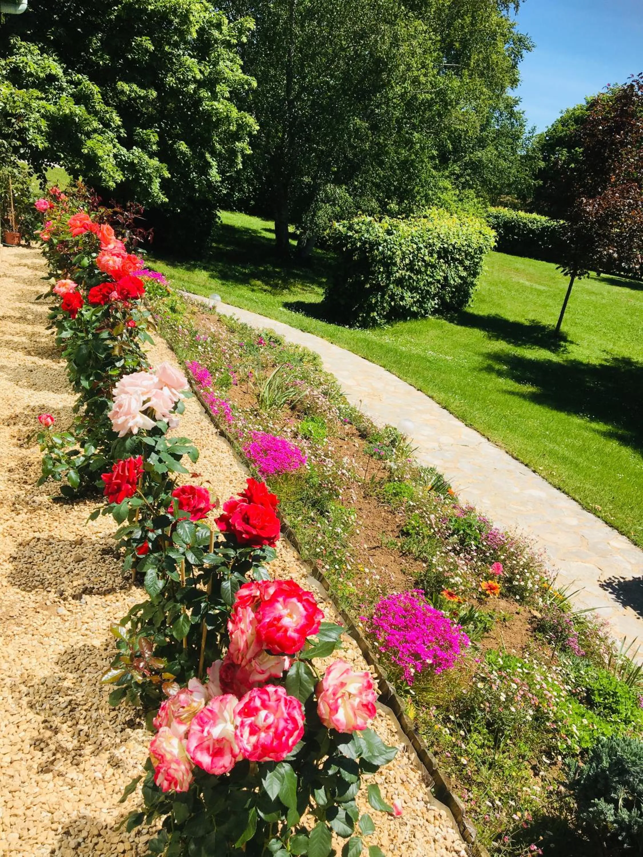 Garden in Les Feuillantines Perigord Noir