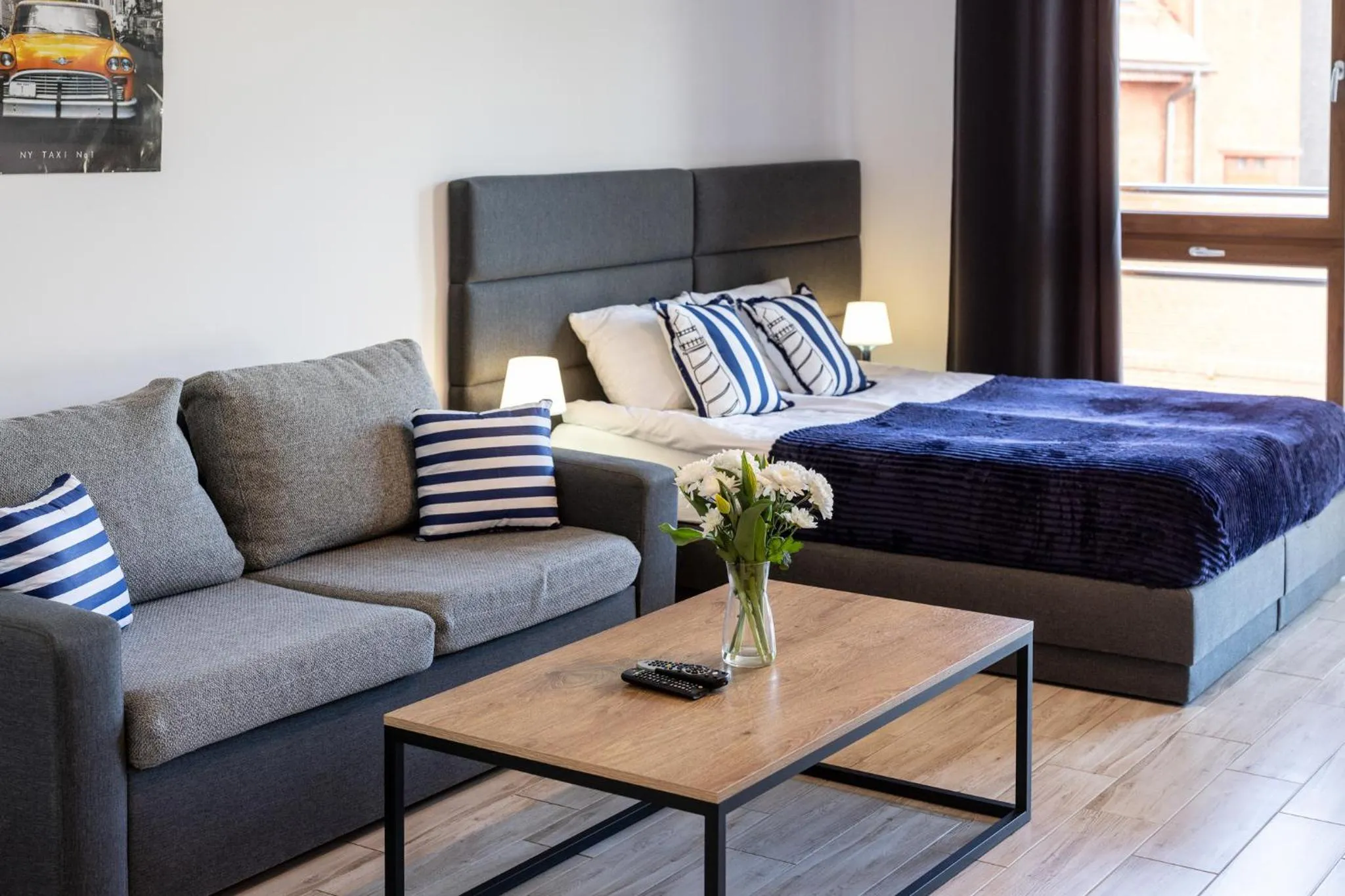 Bedroom, Bed in Apartamenty Bałtyckie - Grand Baltic - WIFI, Klimatyzacja, Sala Zabaw, Taras wypoczynkowy, centrum Ustki