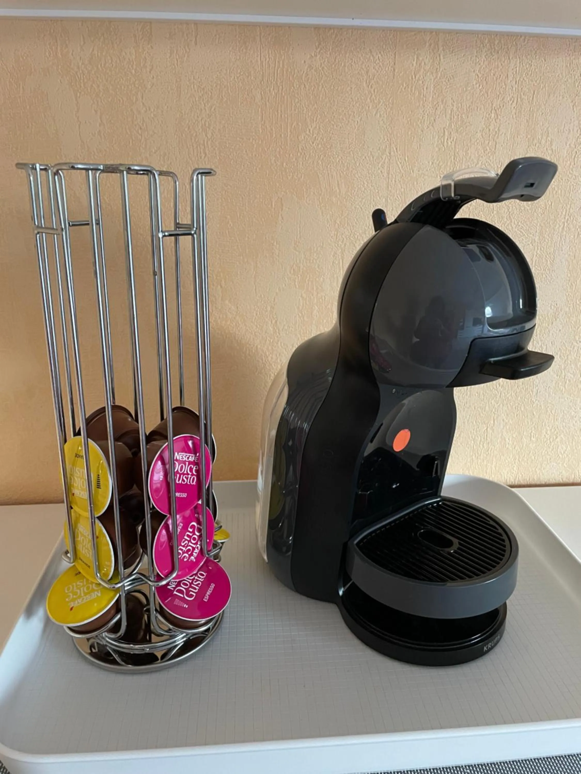 Coffee/tea facilities in Gästehaus Am Radweg