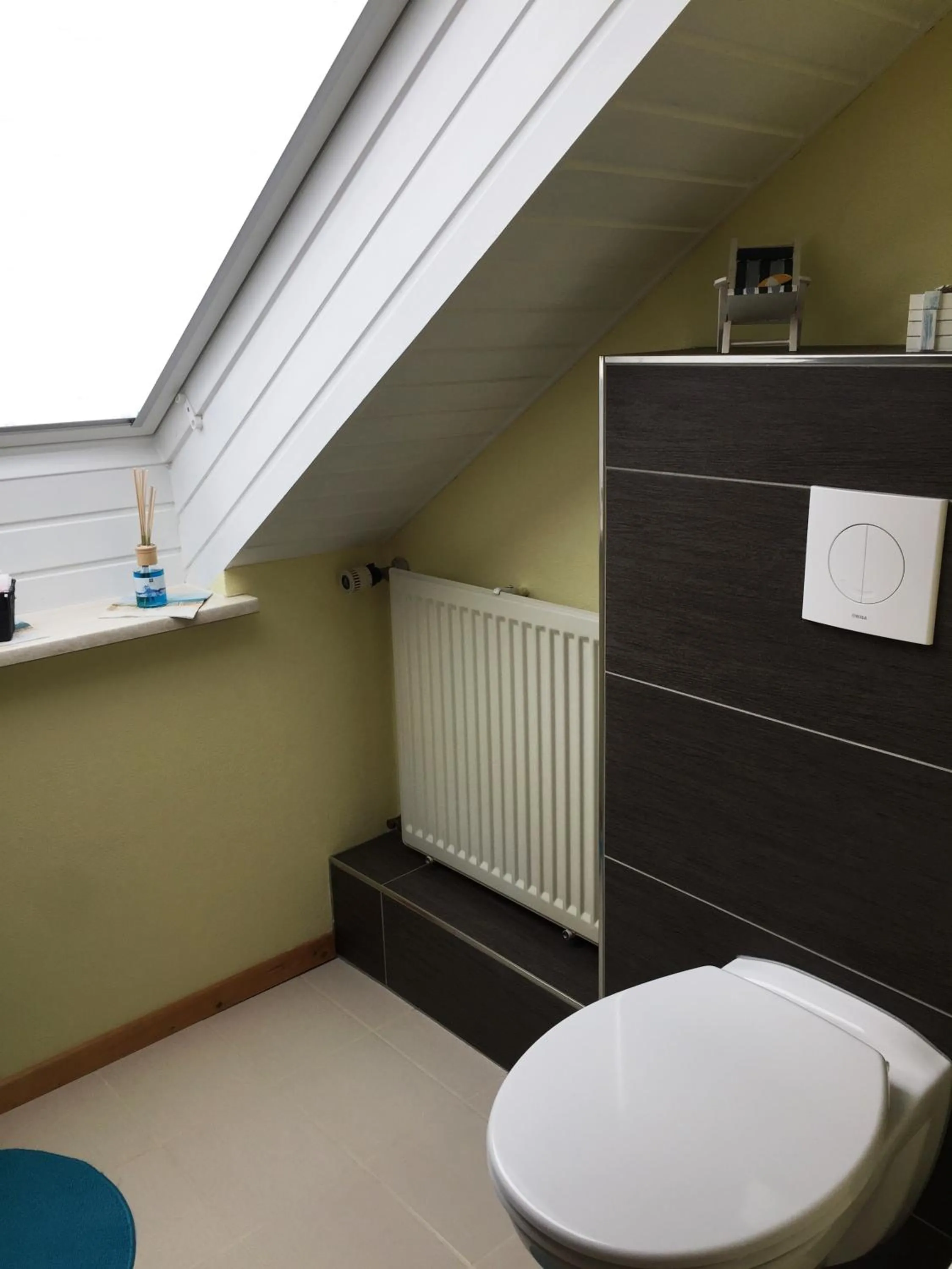 Toilet in Gästehaus Am Radweg