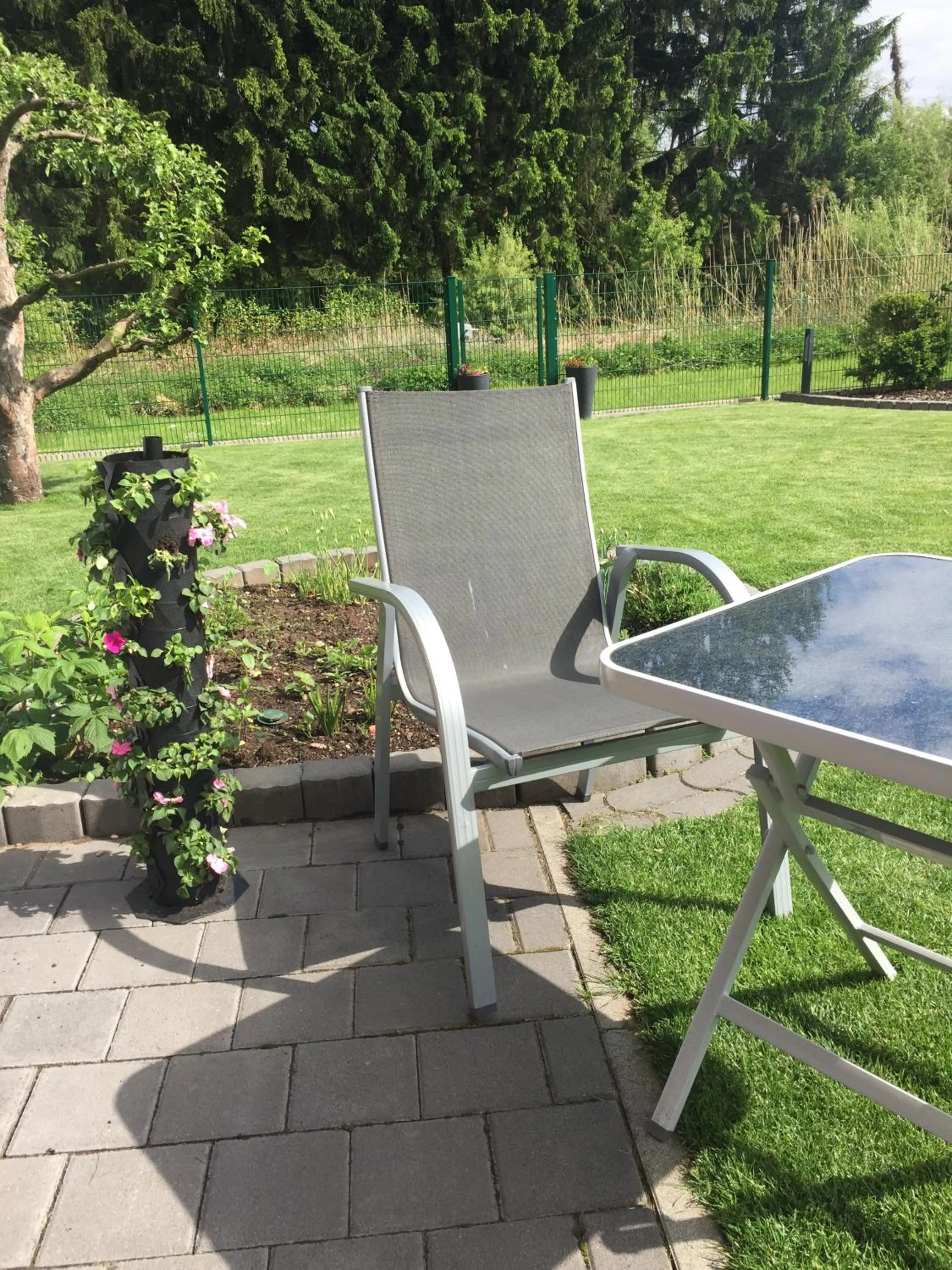 Garden in Gästehaus Am Radweg