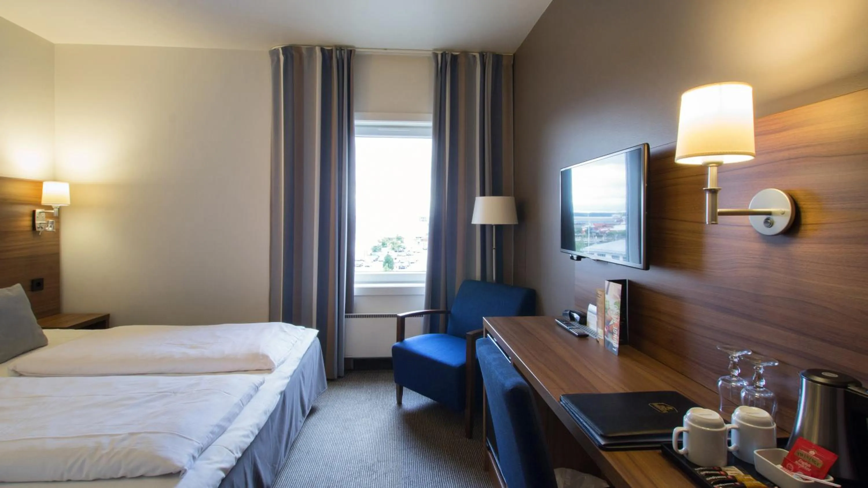 Bedroom, Bed in Thon PartnerHotel Horten