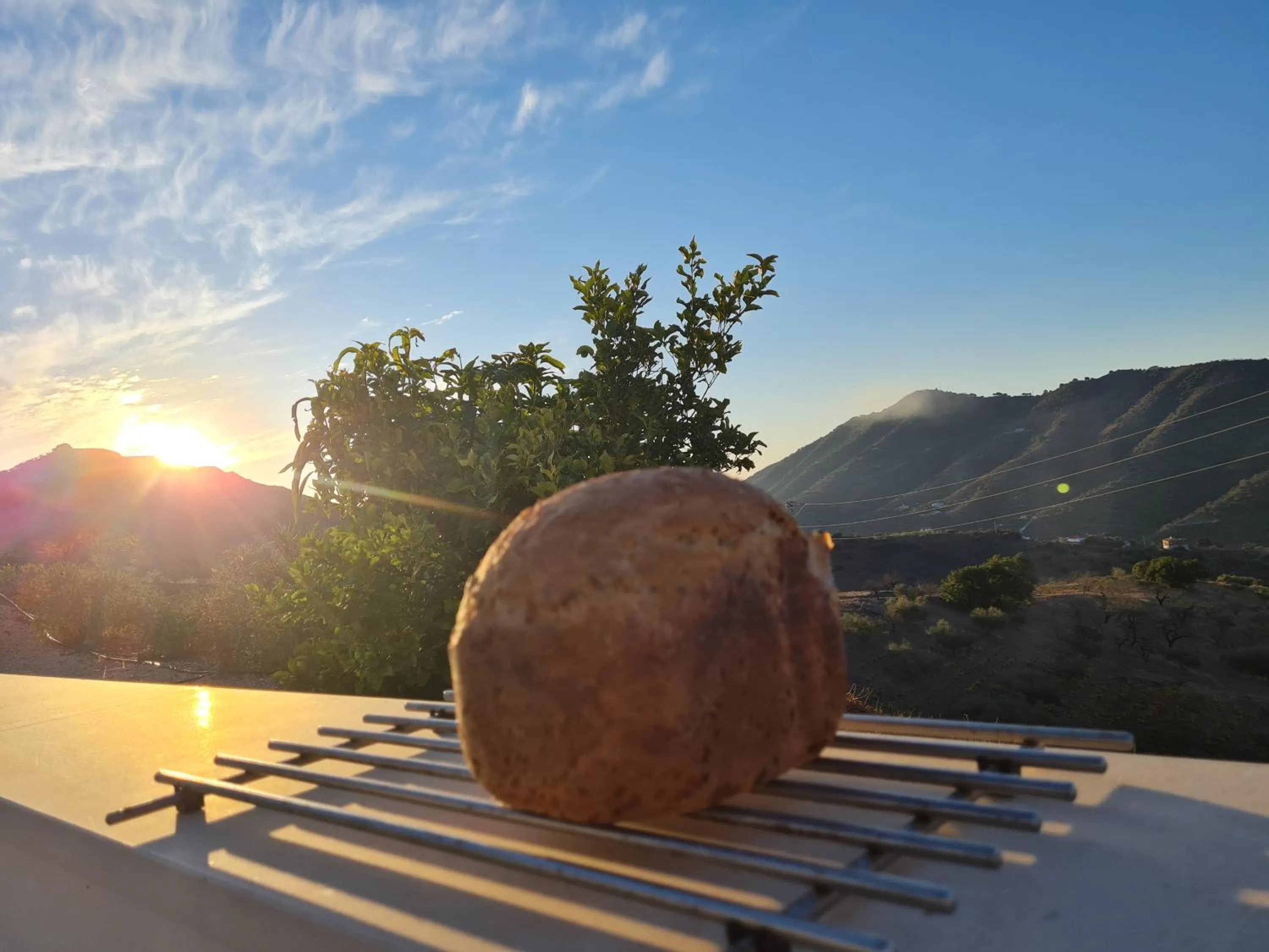 Sunrise in B&B Casa Pura Vista