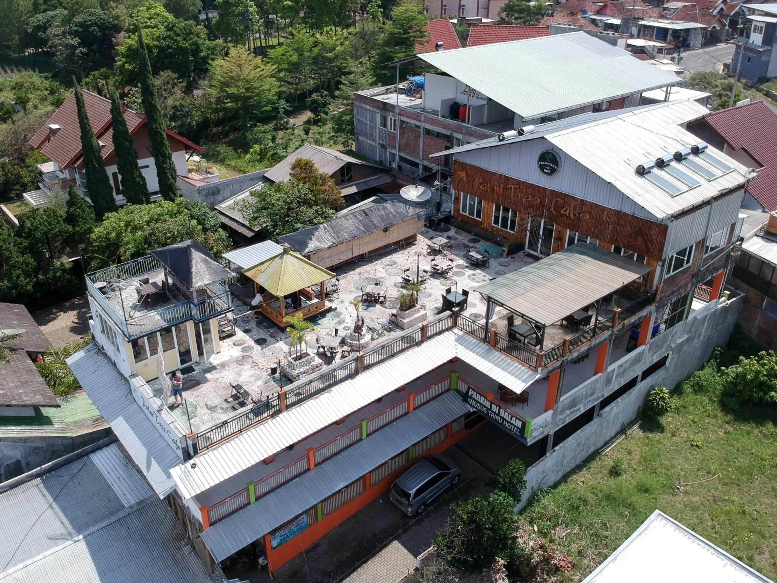 Bird's eye view in Batuque Town Villa