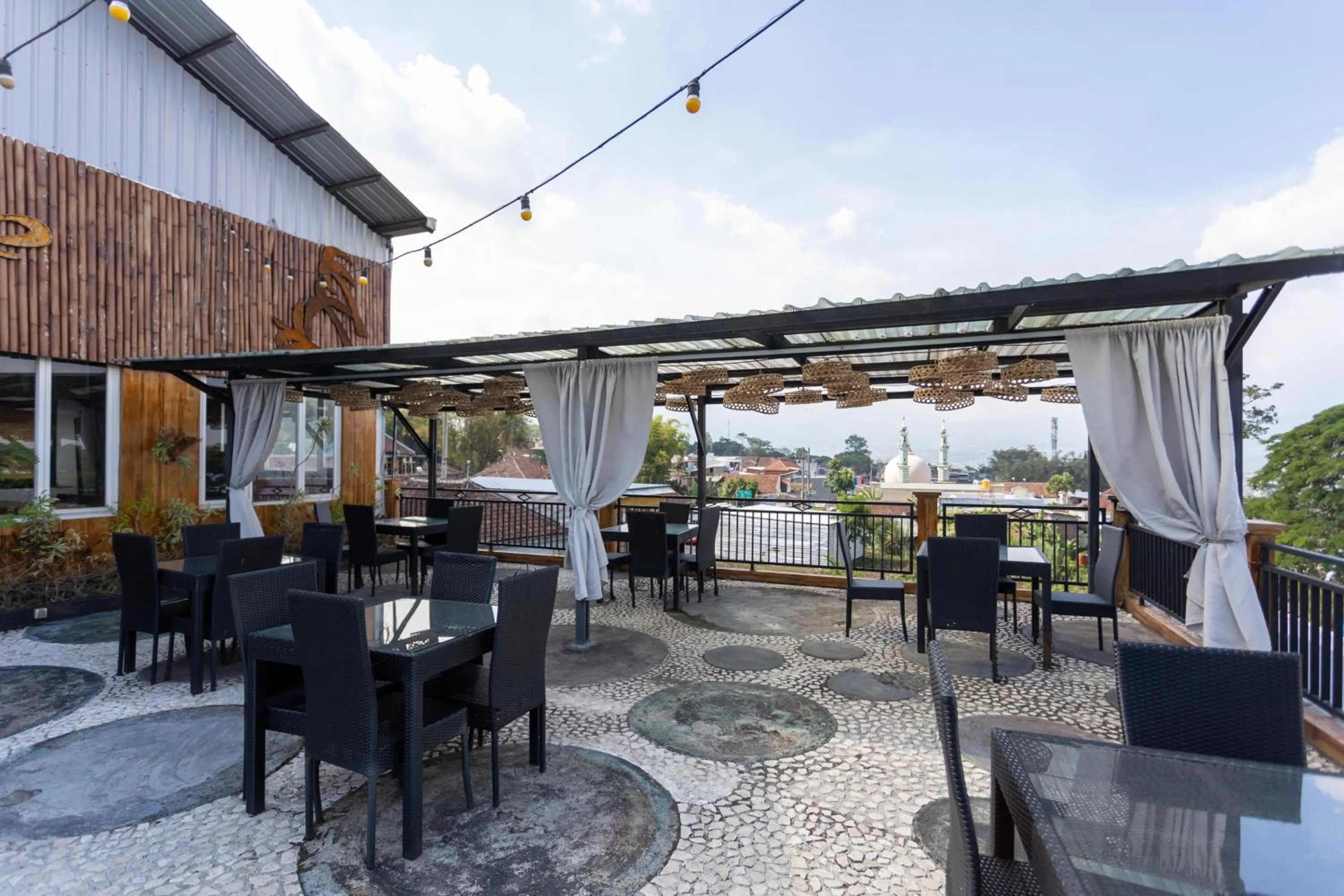 Patio in Batuque Town Villa