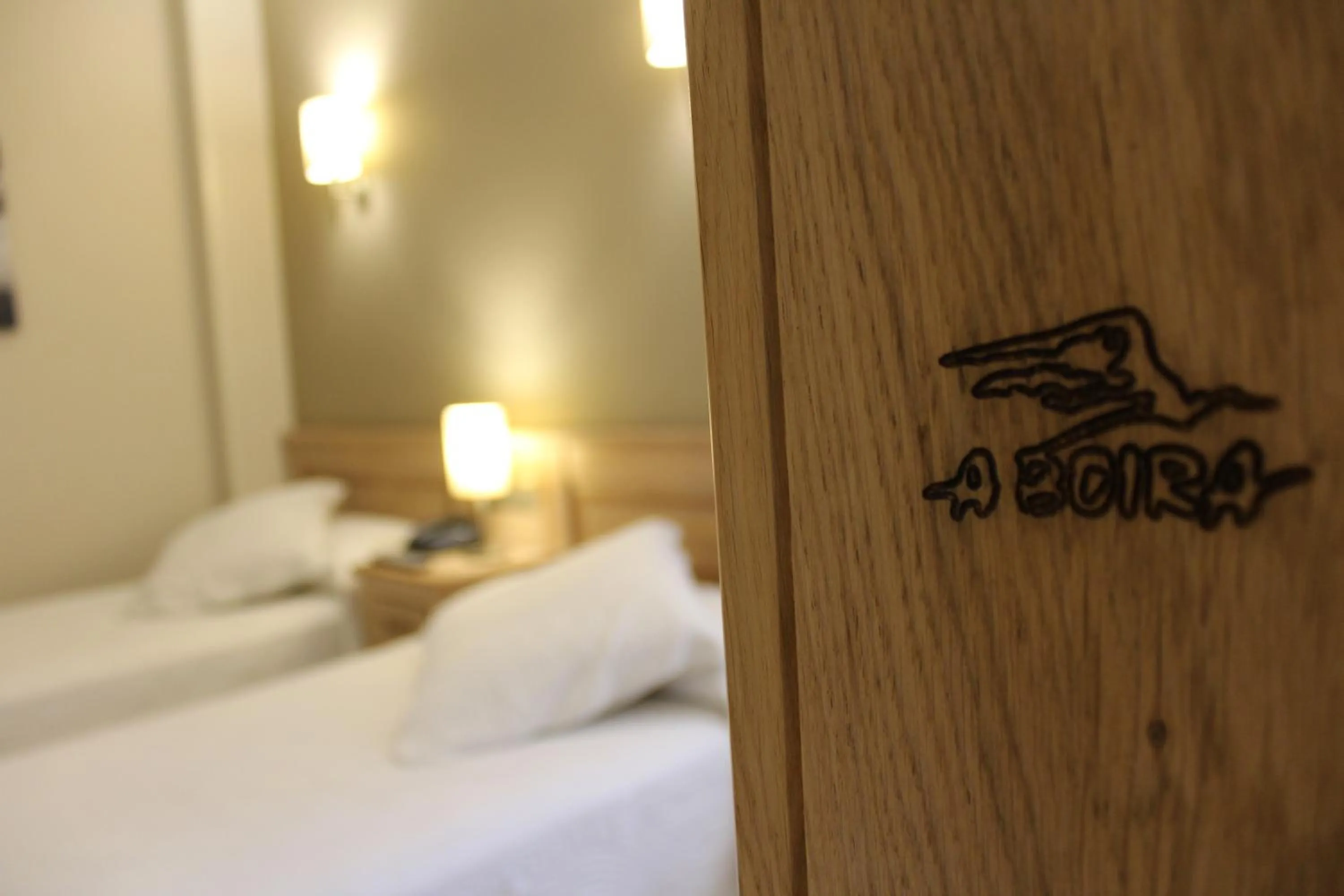 Bed in Hotel Alda A Boira