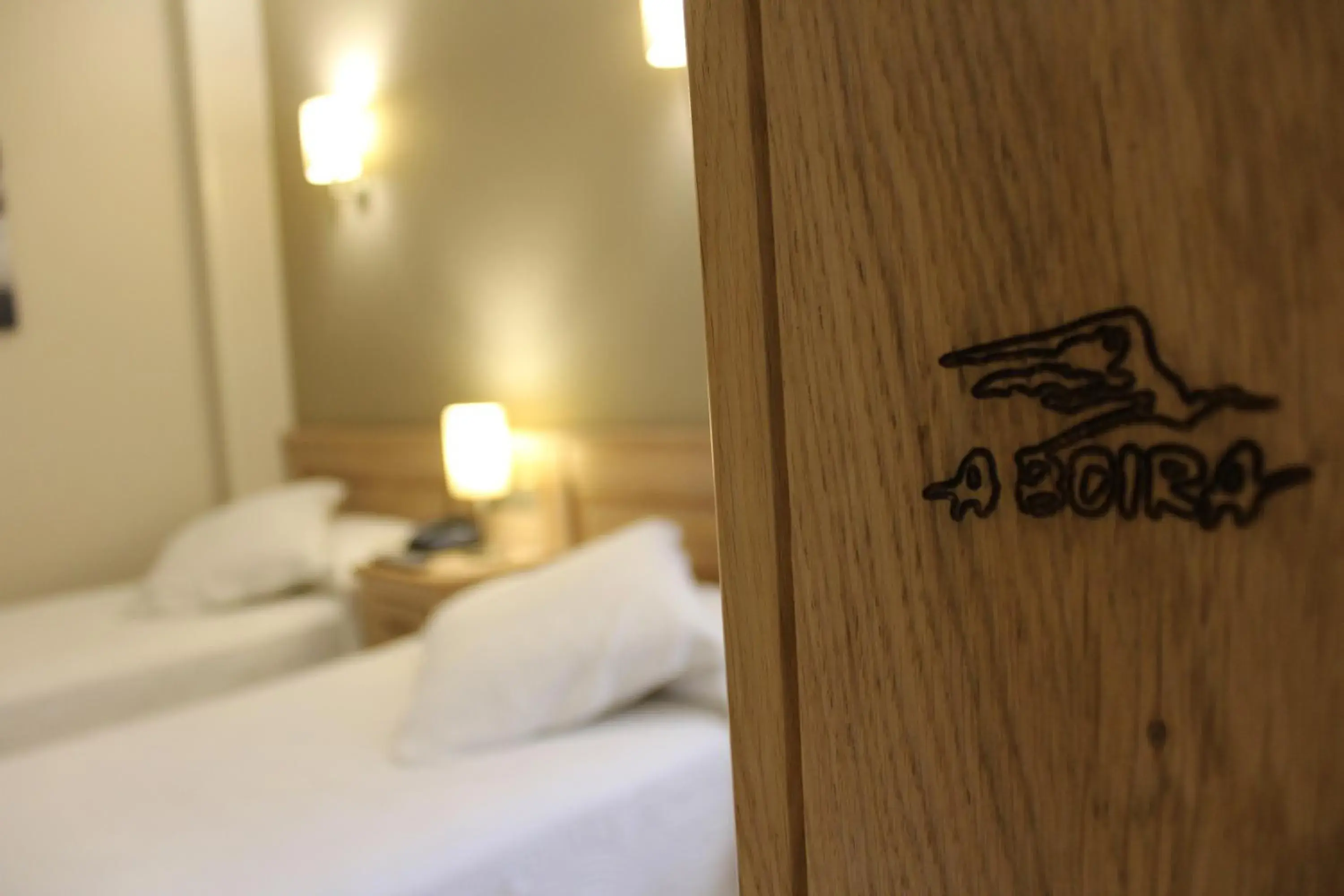 Twin Room in Hotel Alda A Boira Twin Room in Hotel Alda A Boira