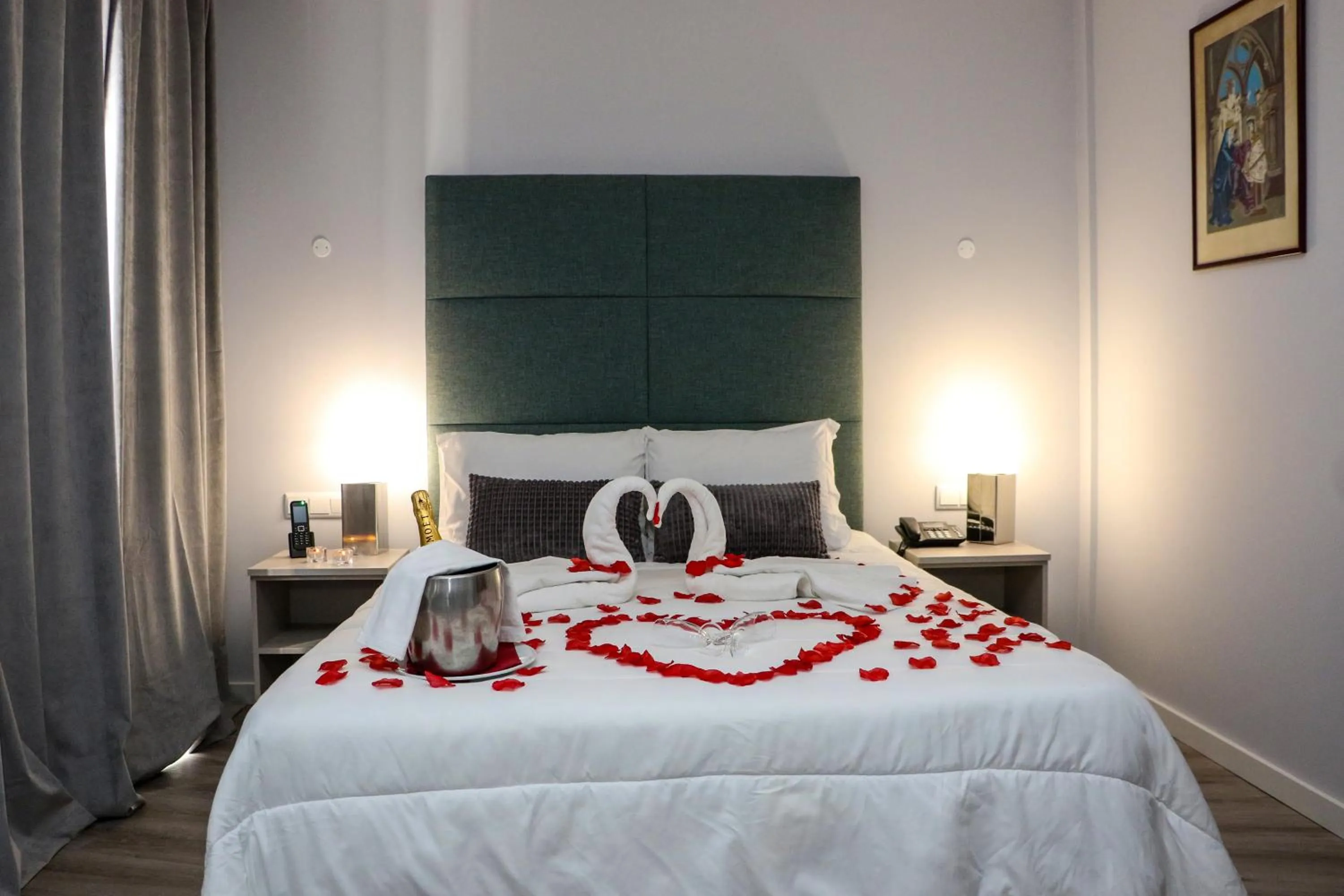 Bed in Hotel dos Cavaleiros