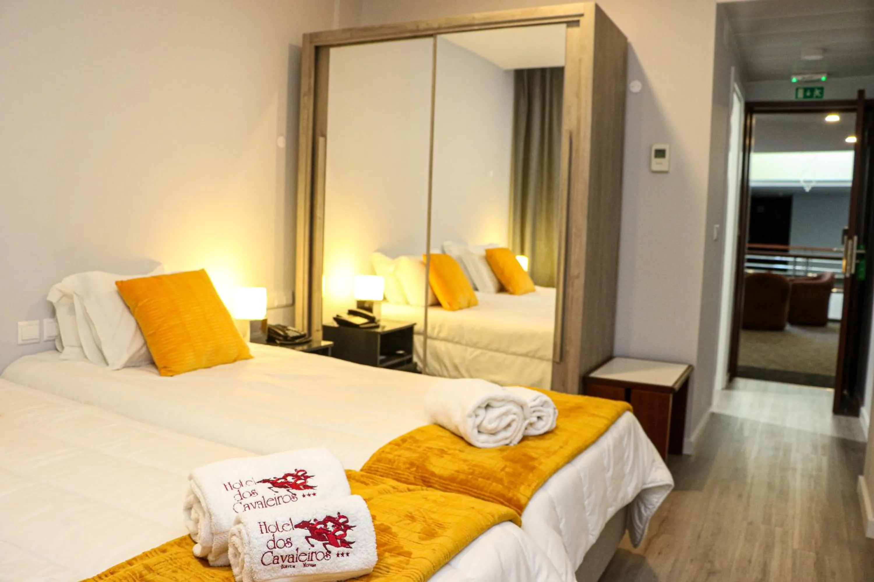 Bed in Hotel dos Cavaleiros