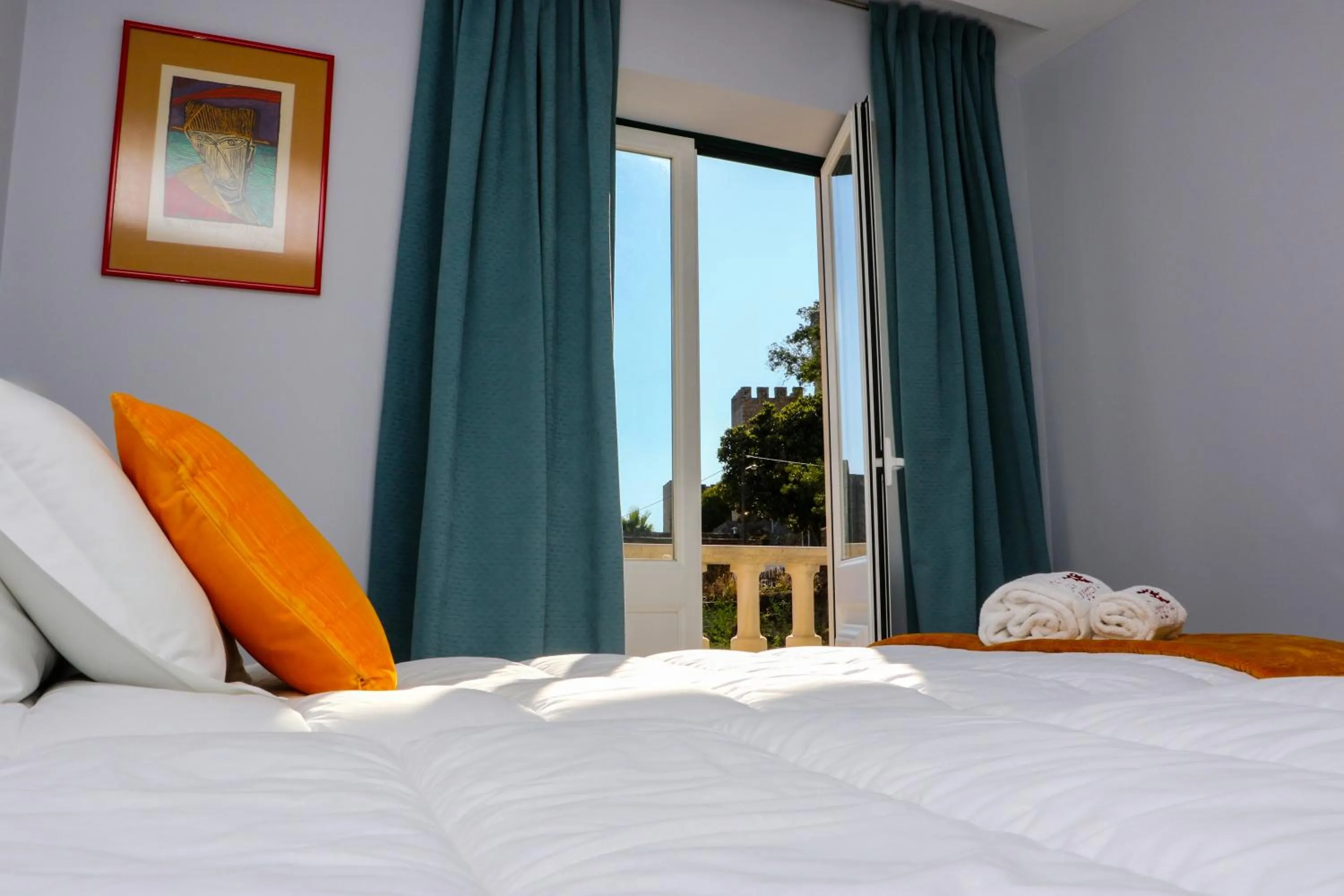 Bed in Hotel dos Cavaleiros