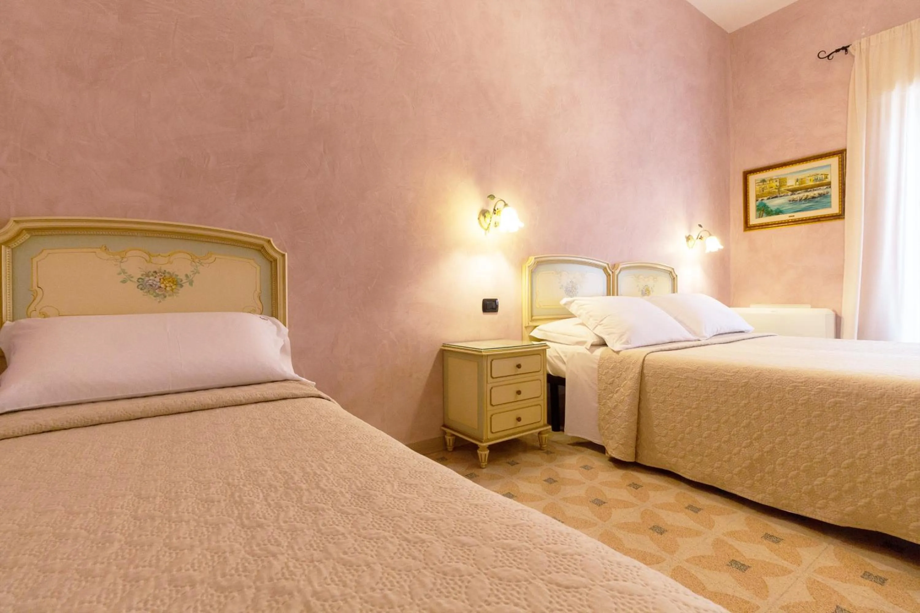 Bed in Villa Rosa Antico Dimora Storica