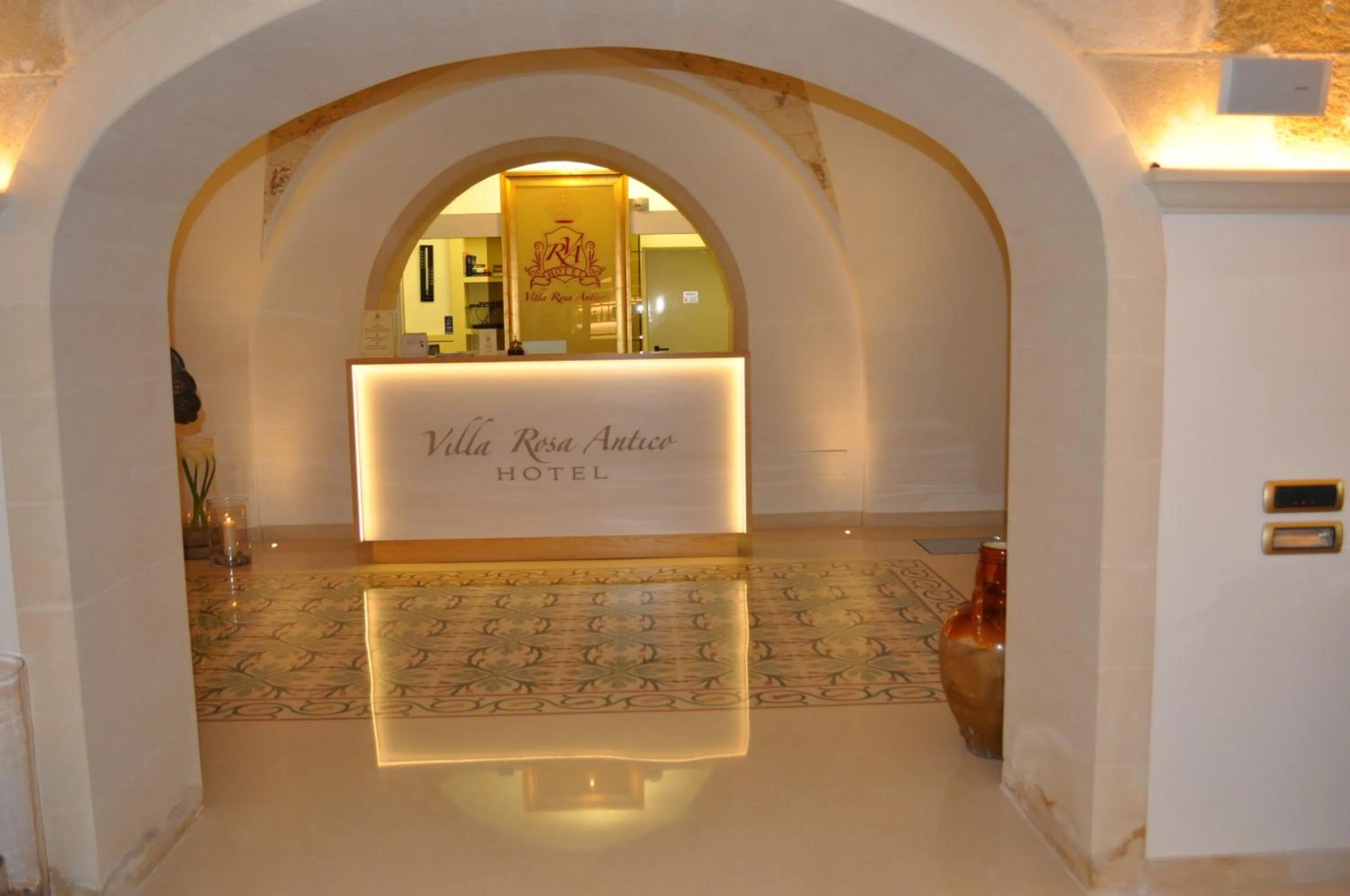 Lobby or reception in Villa Rosa Antico Dimora Storica
