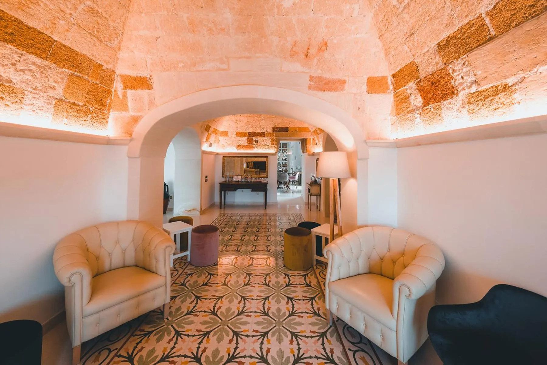 Lobby or reception in Villa Rosa Antico Dimora Storica