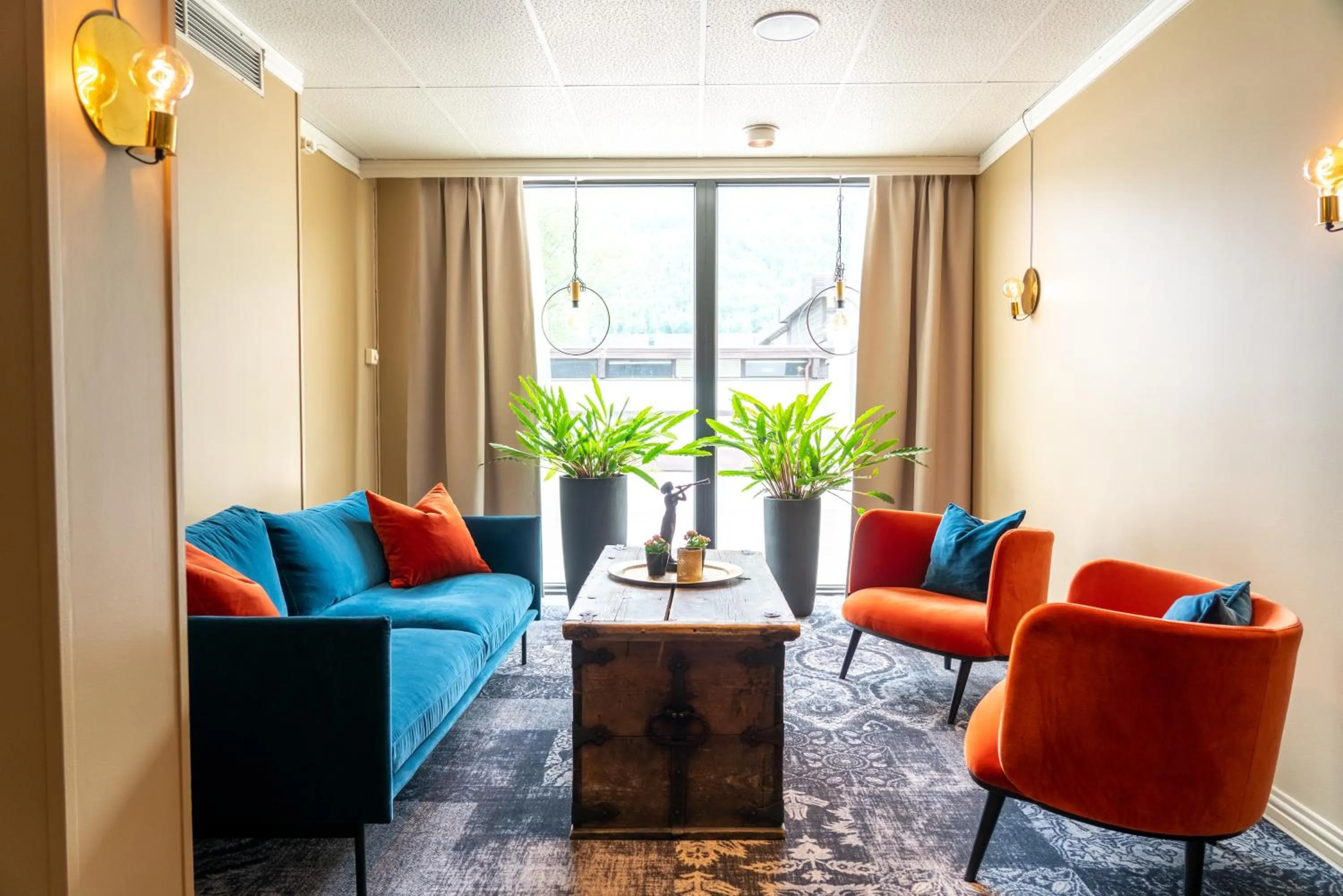 Lobby or reception in Thon Partner Hotel Otta