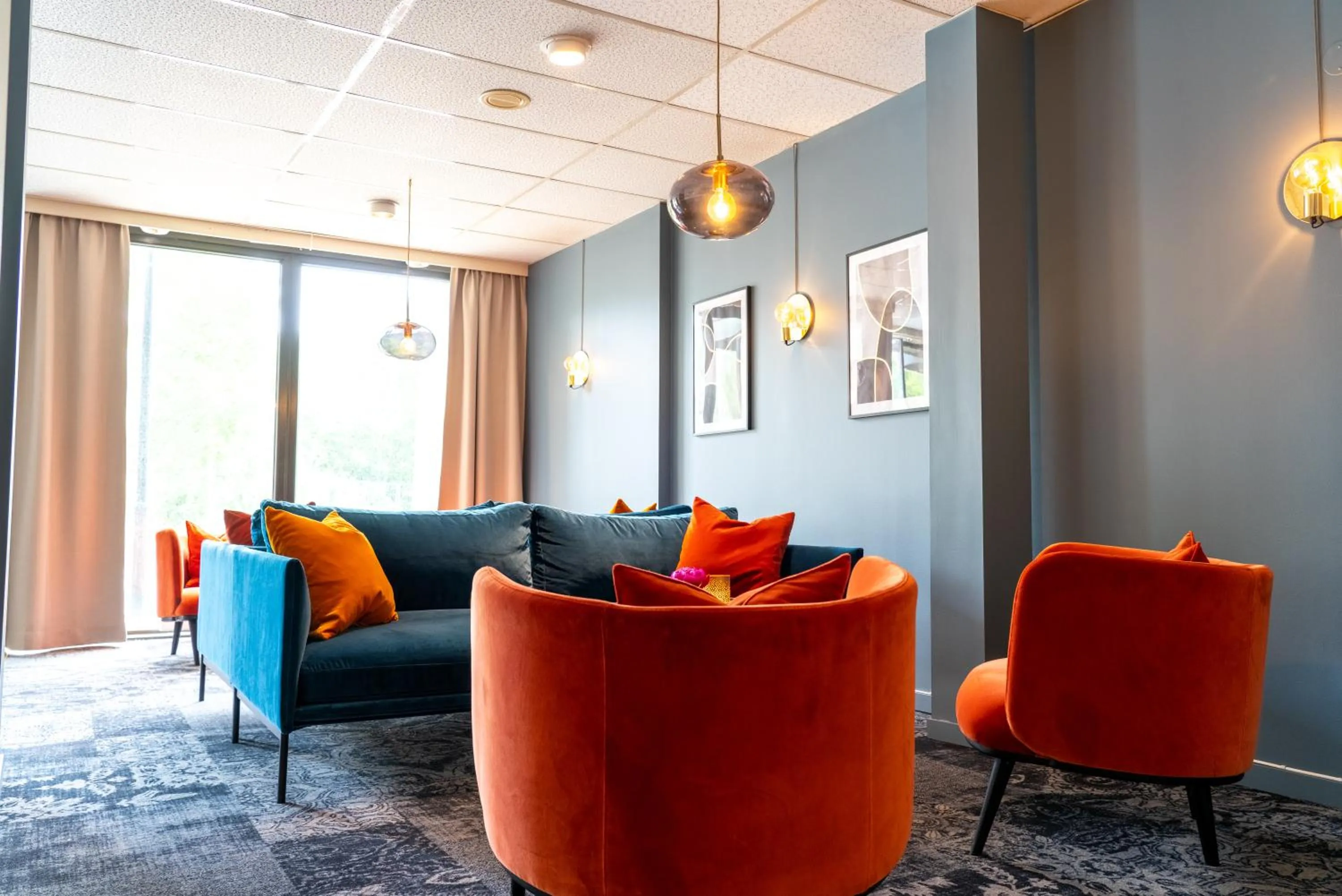 Lobby or reception in Thon Partner Hotel Otta