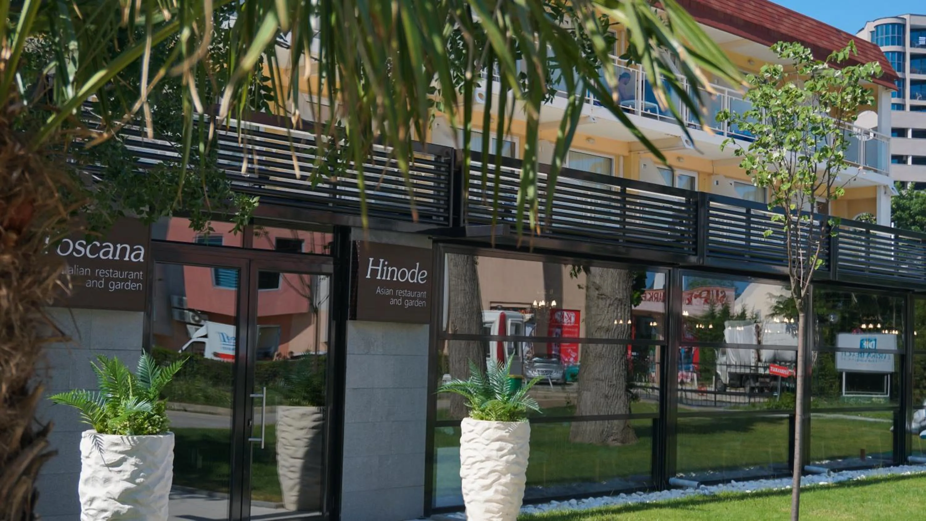 Facade/entrance in DIT Evrika Beach Club Hotel - All Inclusive