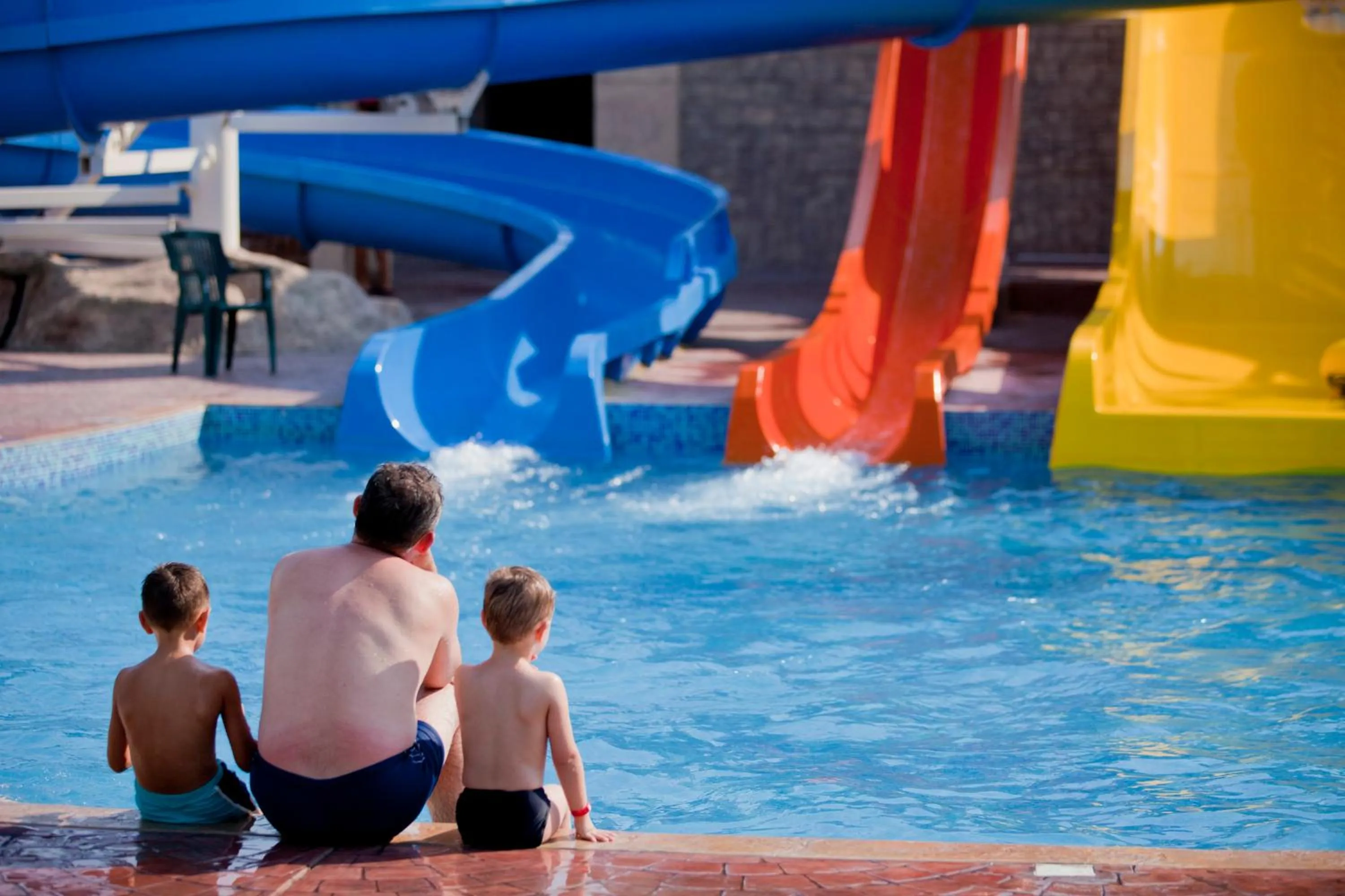 Aqua park in DIT Evrika Beach Club Hotel - All Inclusive