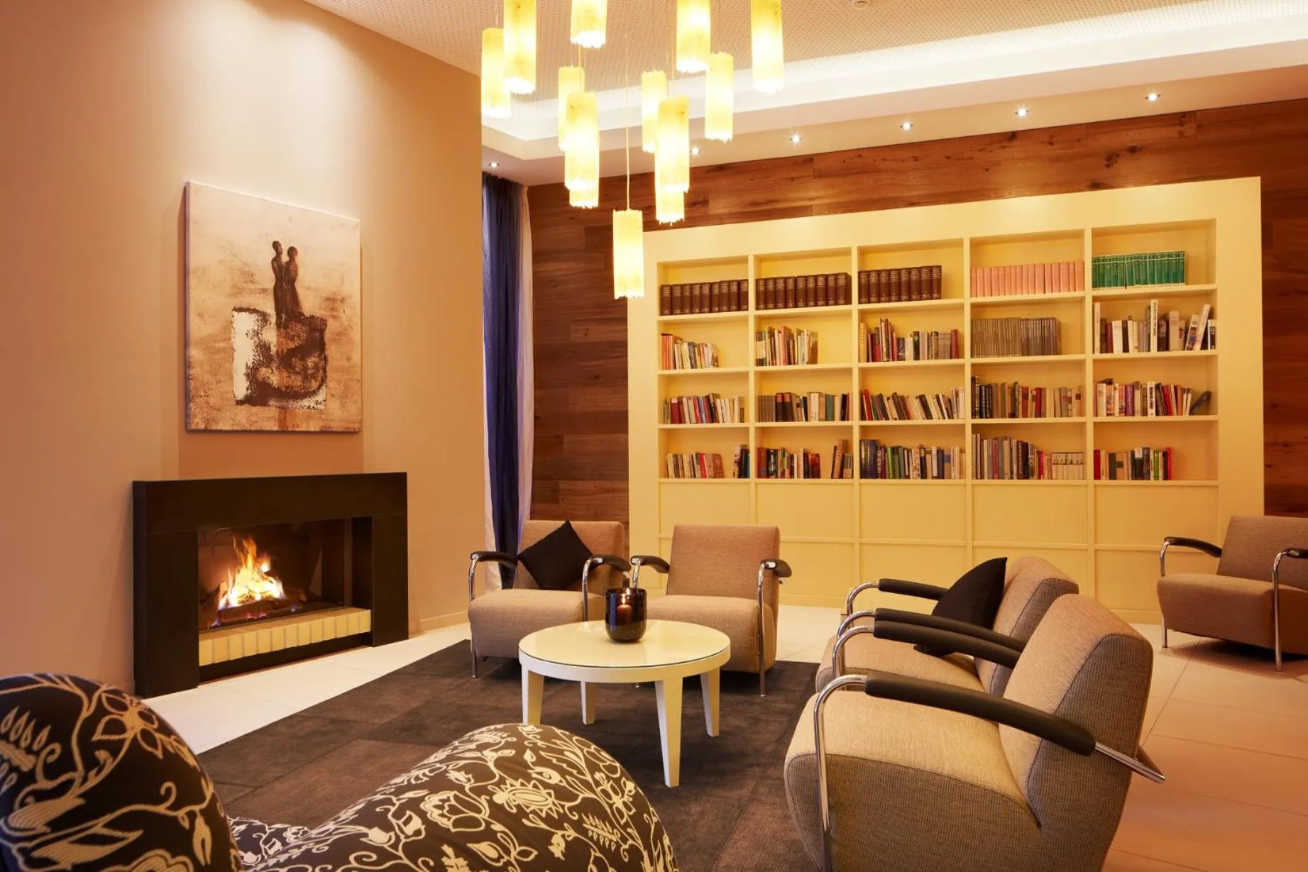 Library in Best Western Premier Park Hotel & Spa