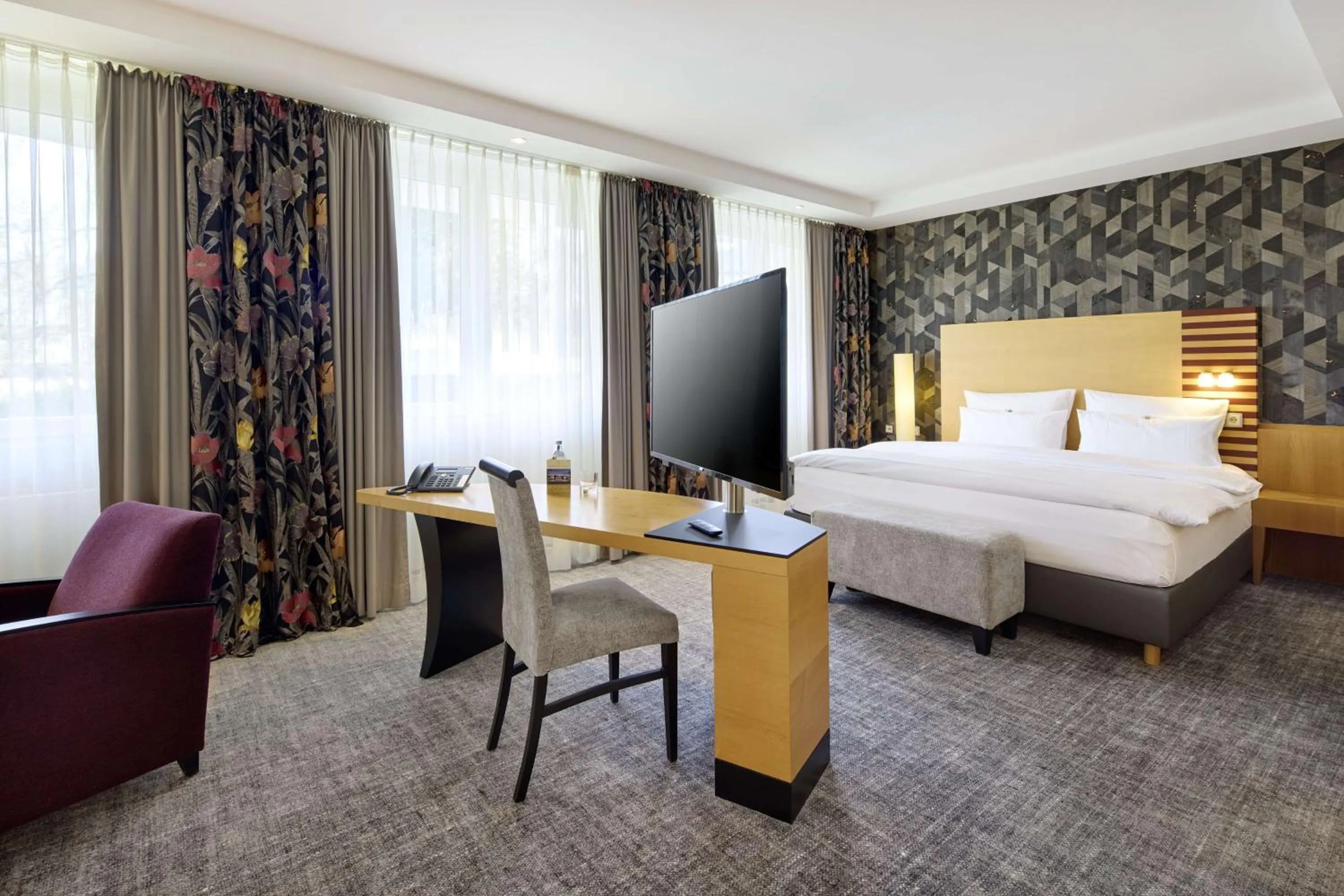 Bedroom, Bed in Best Western Premier Park Hotel & Spa