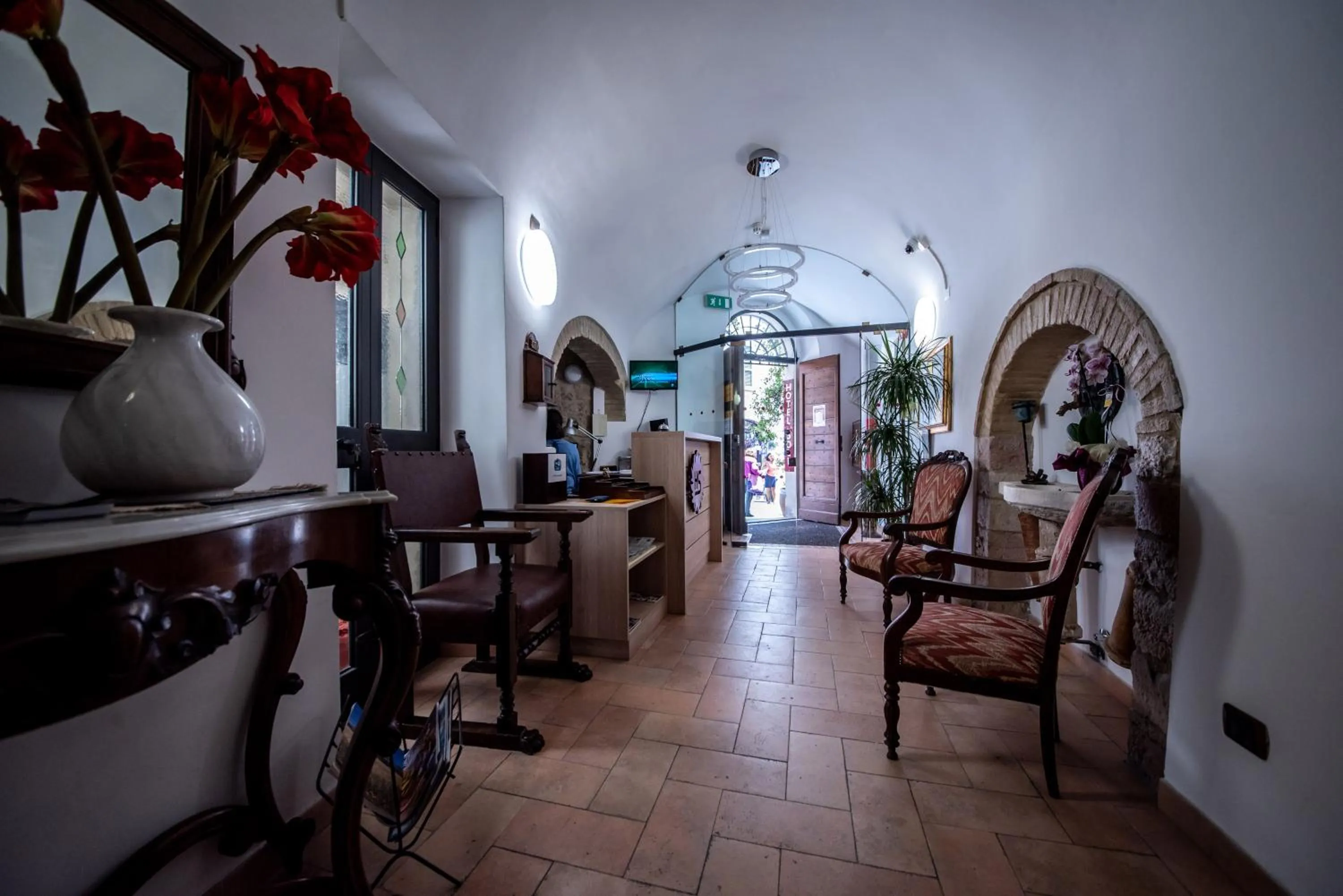 Lobby or reception in Hotel Sole