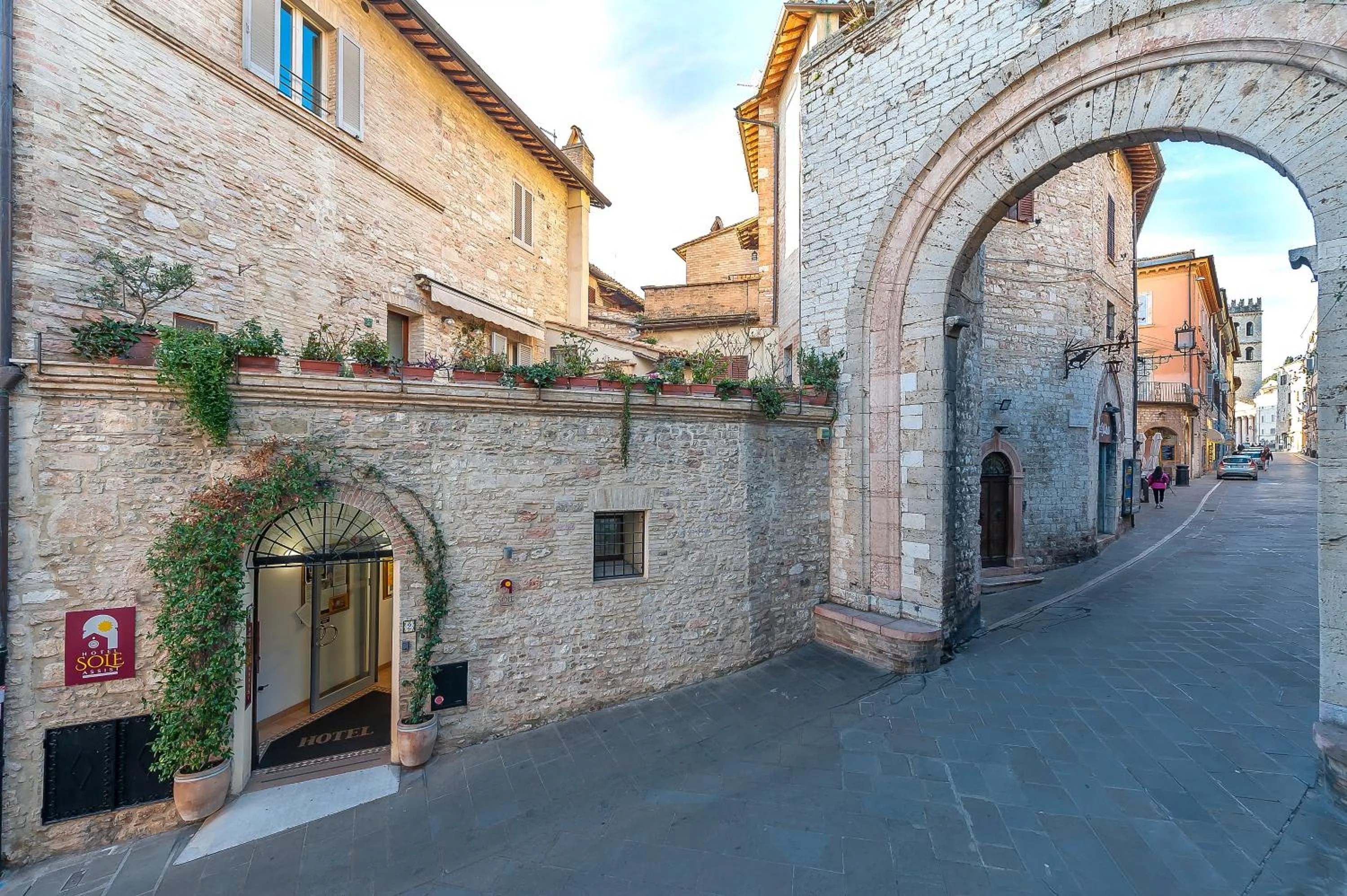 Property building in Hotel Sole