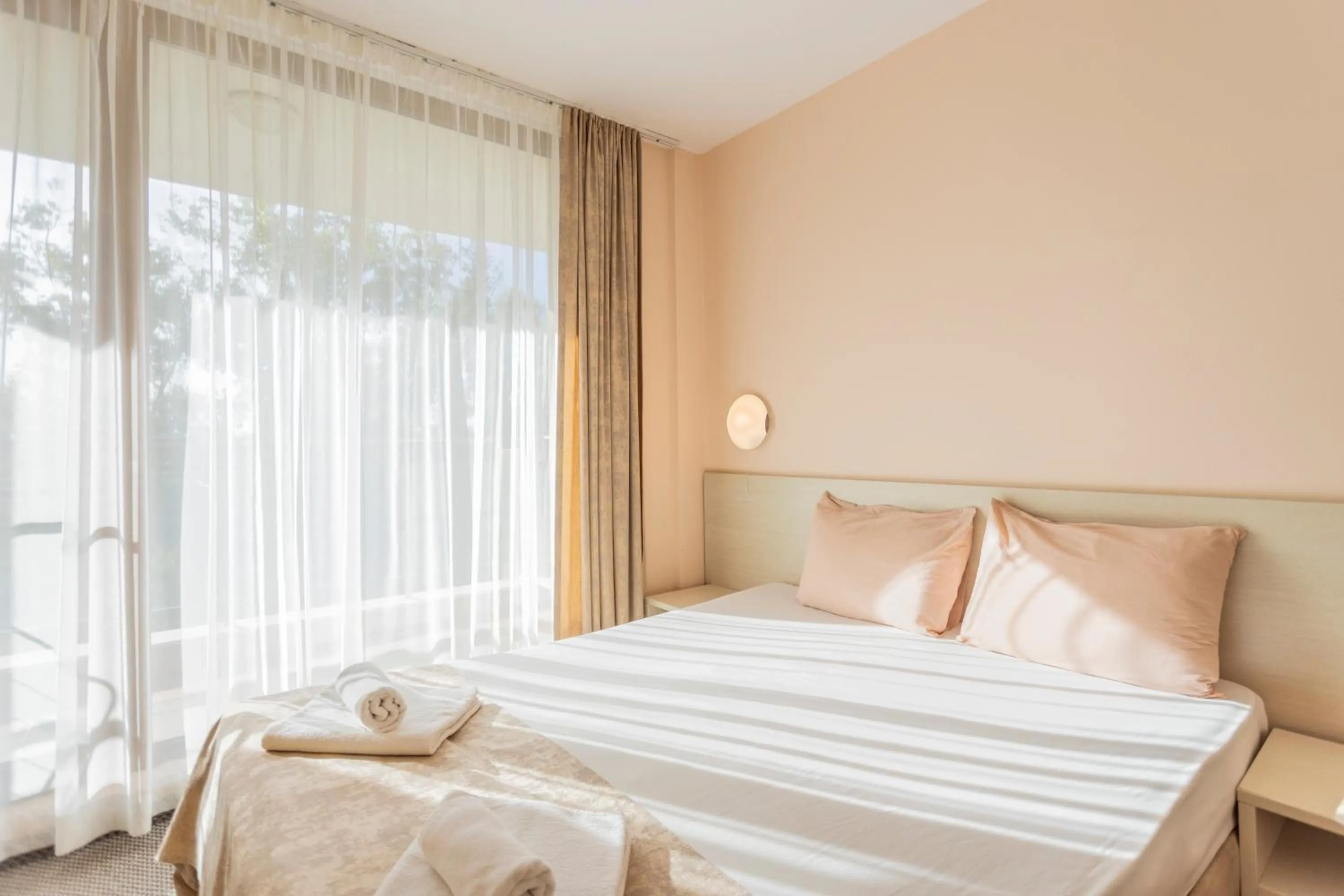 Bed in Aparthotel Hotel Prestige City II