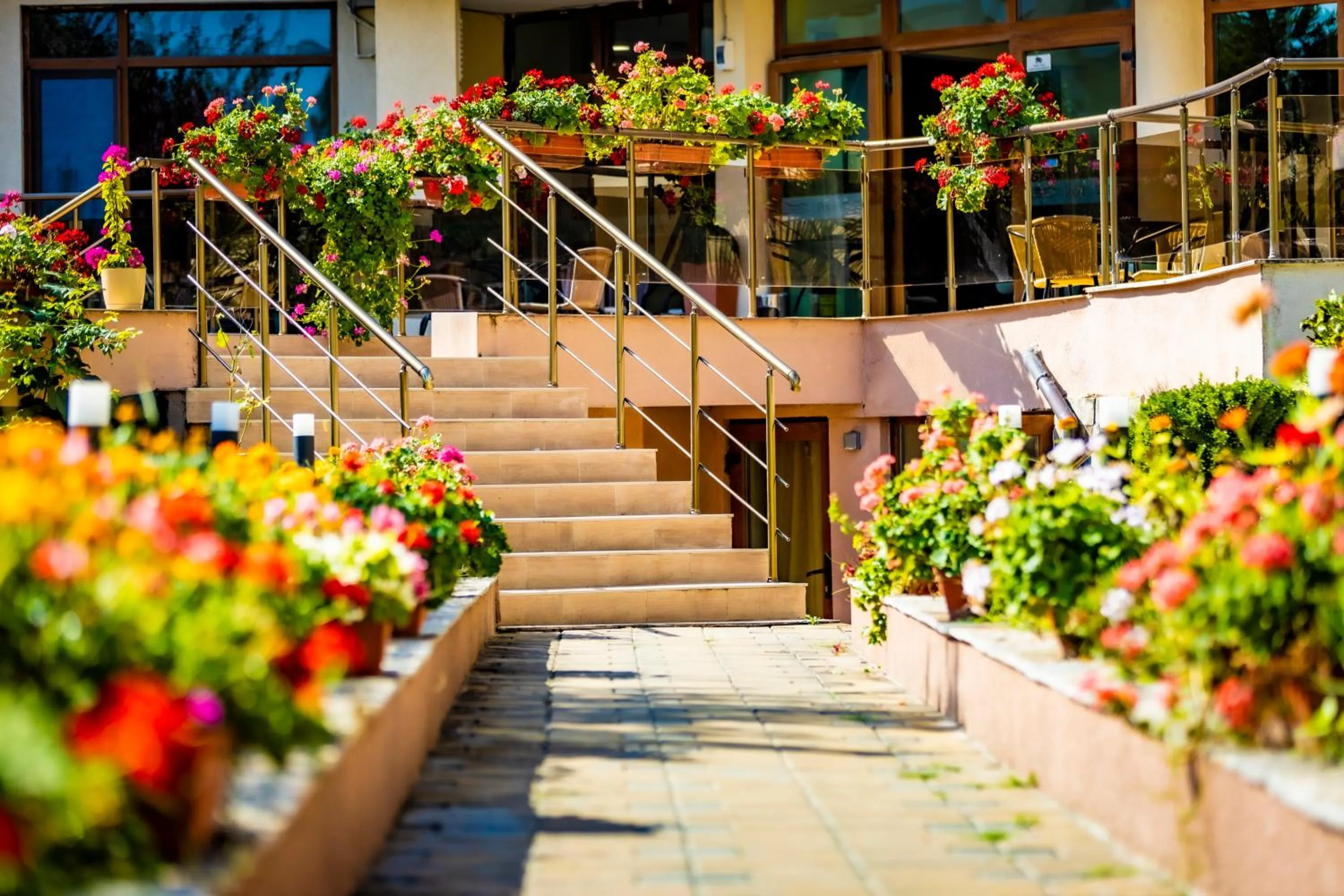 Garden view in Aparthotel Hotel Prestige City II