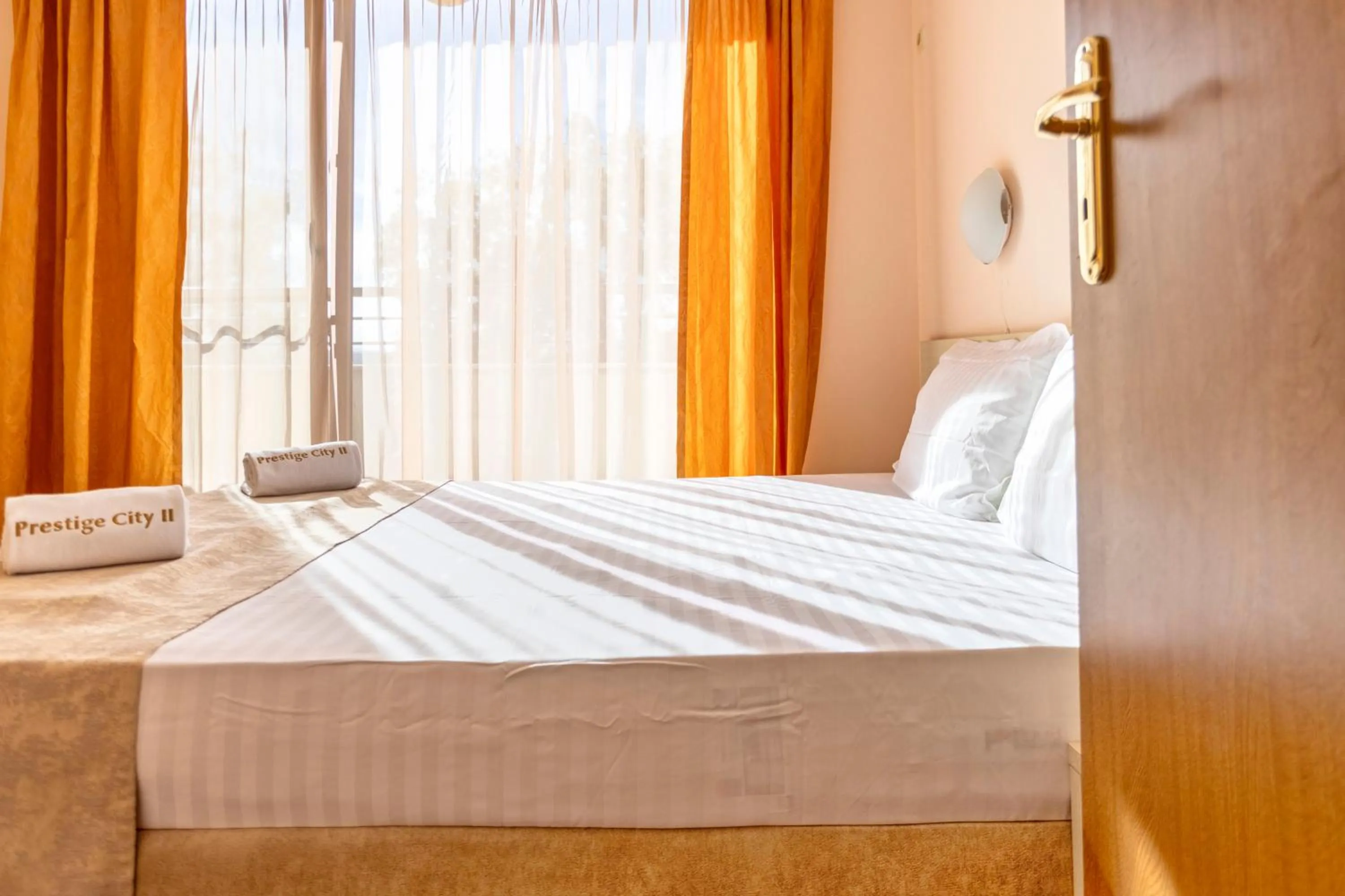 Bed in Aparthotel Hotel Prestige City II