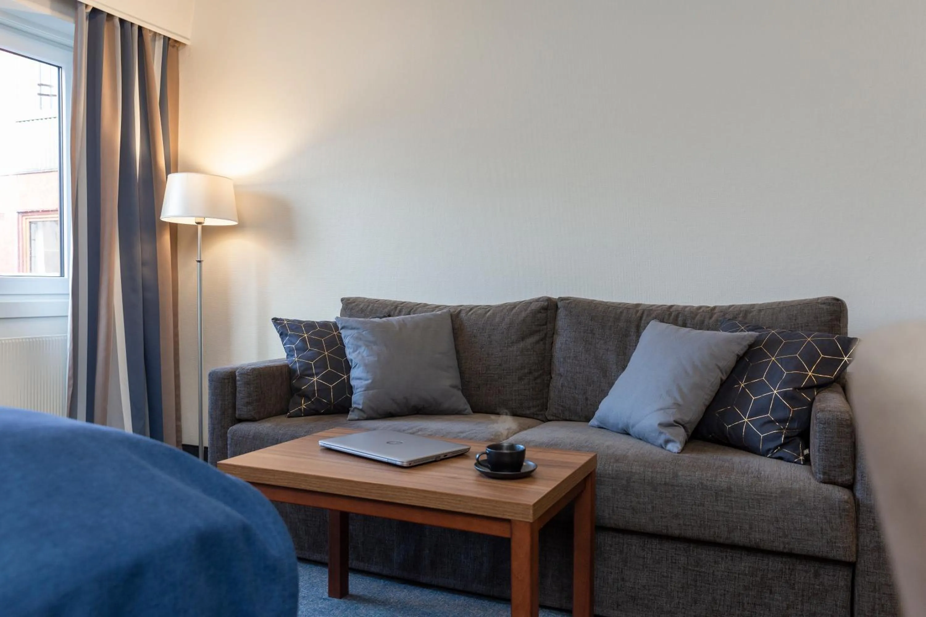 Seating area in Thon Hotel Backlund