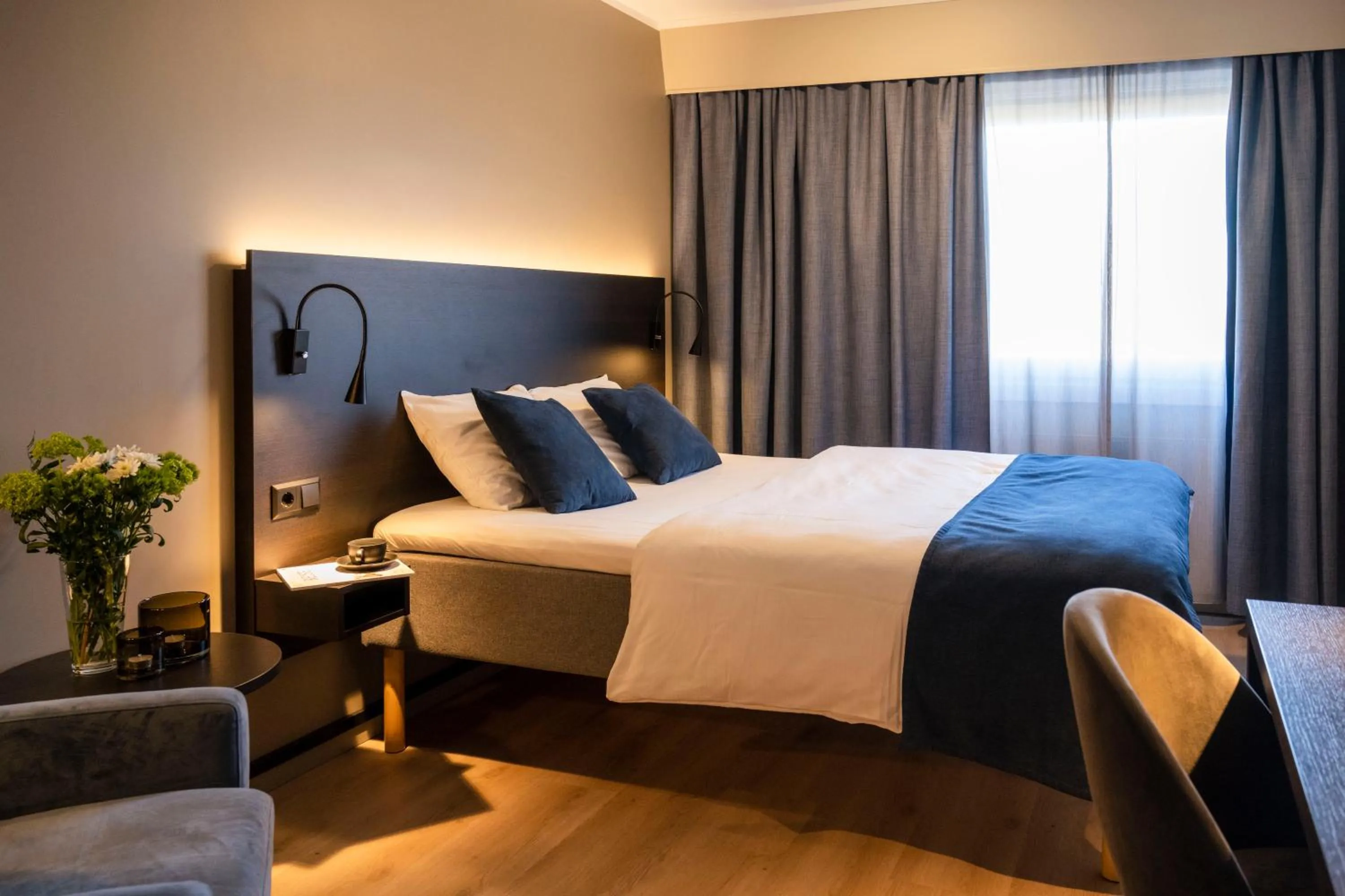 Bedroom, Bed in Thon Hotel Backlund