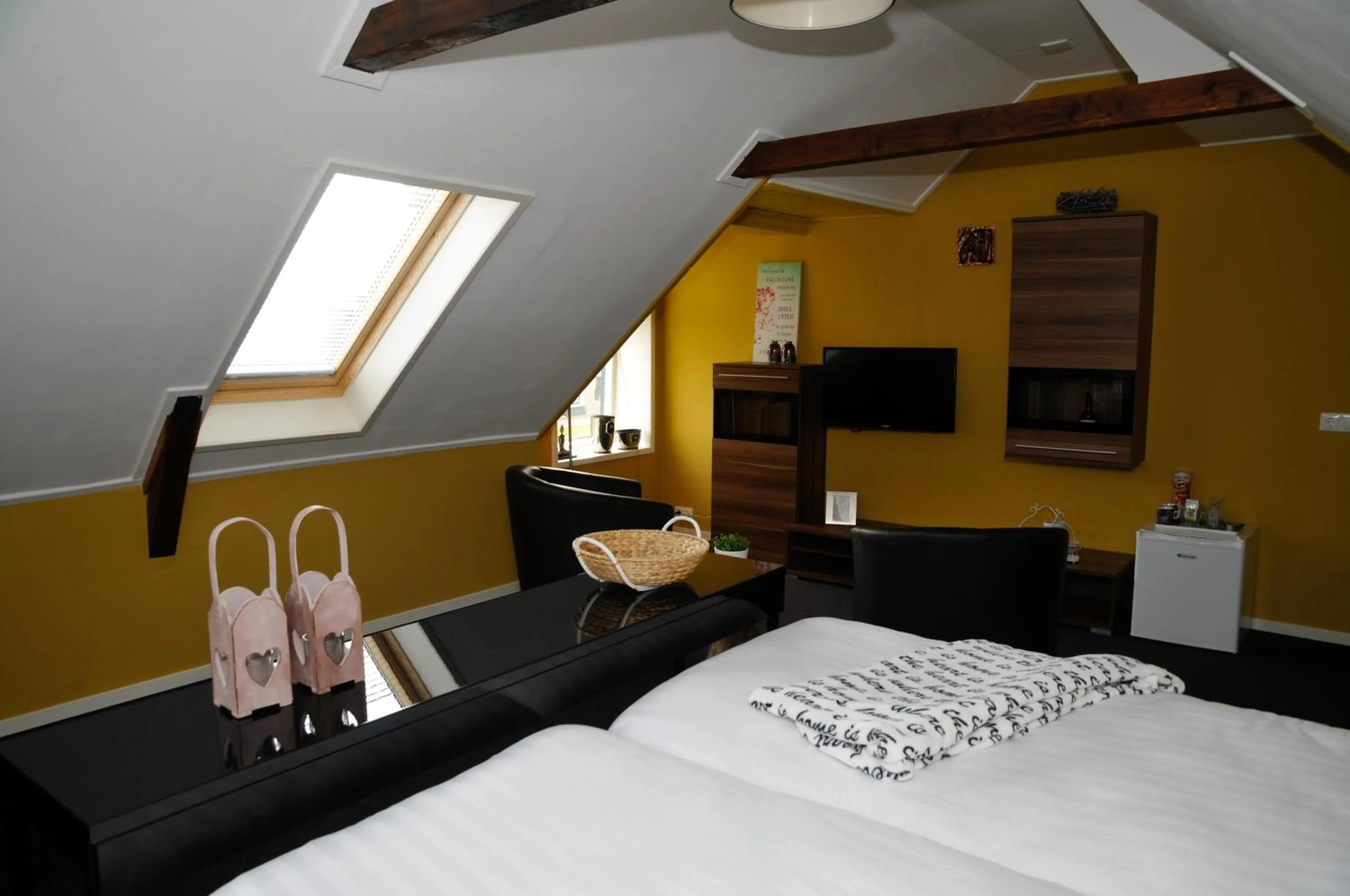 Bed in Hotel Restaurant It posthus