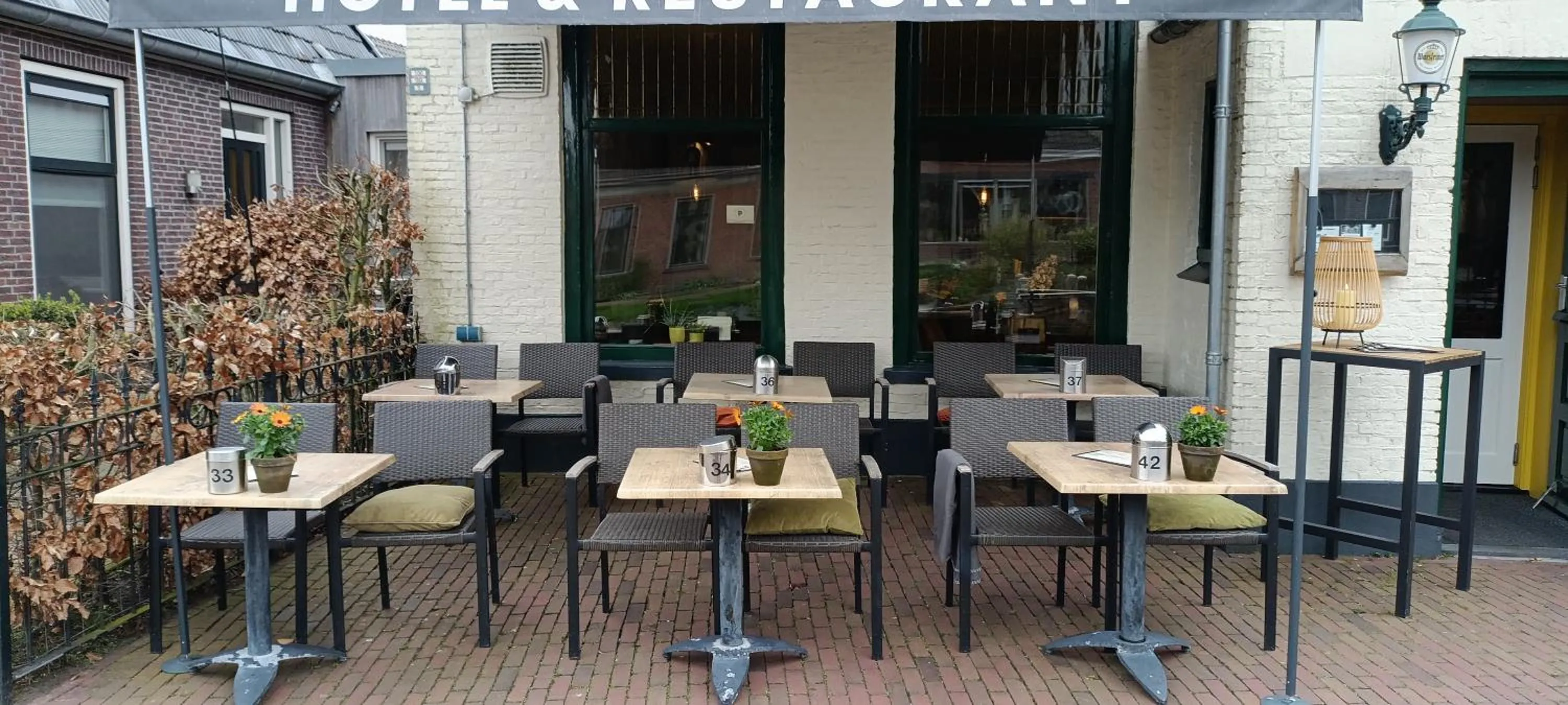 Property building in Hotel Restaurant It posthus