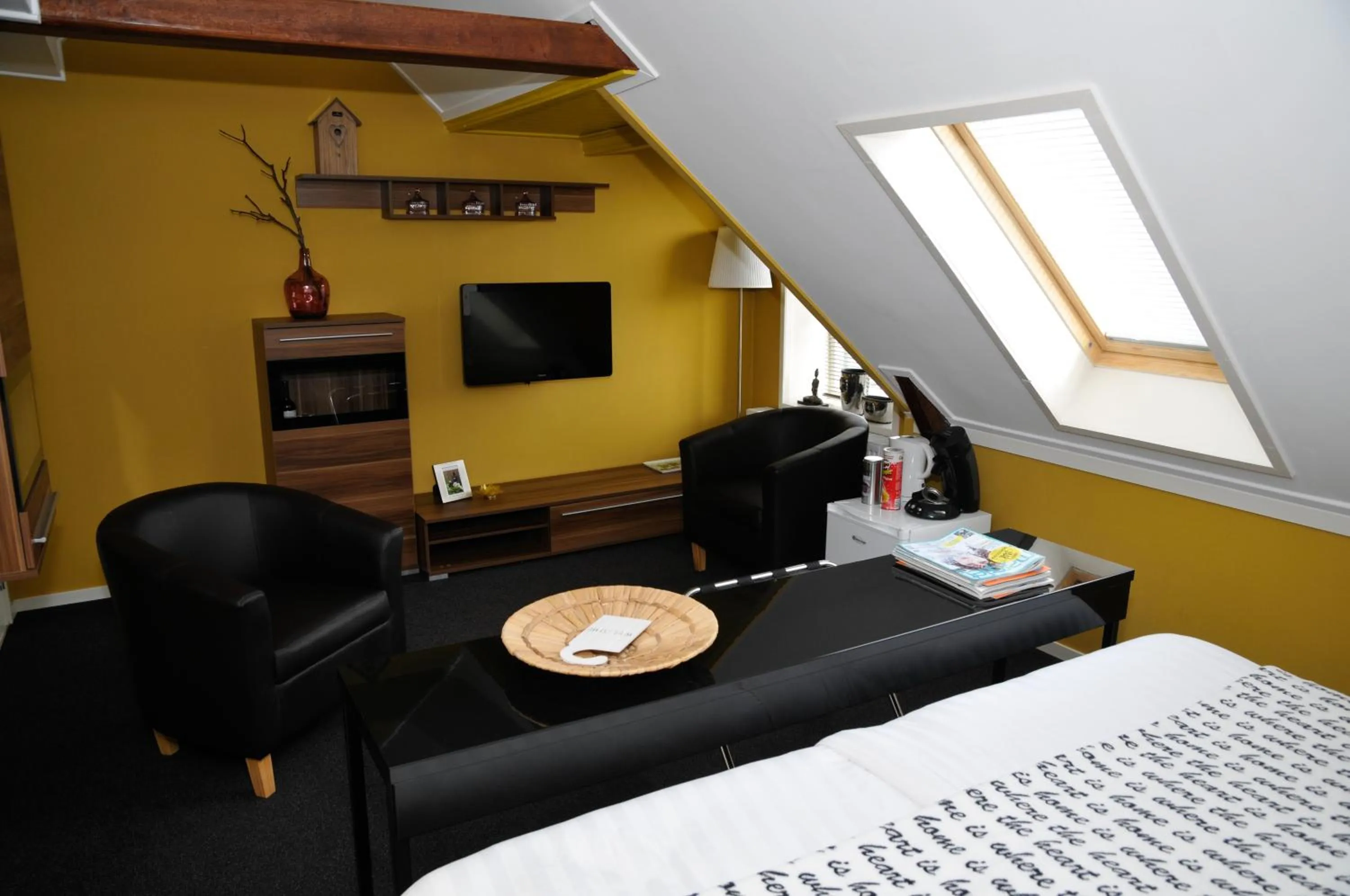 Bed in Hotel Restaurant It posthus