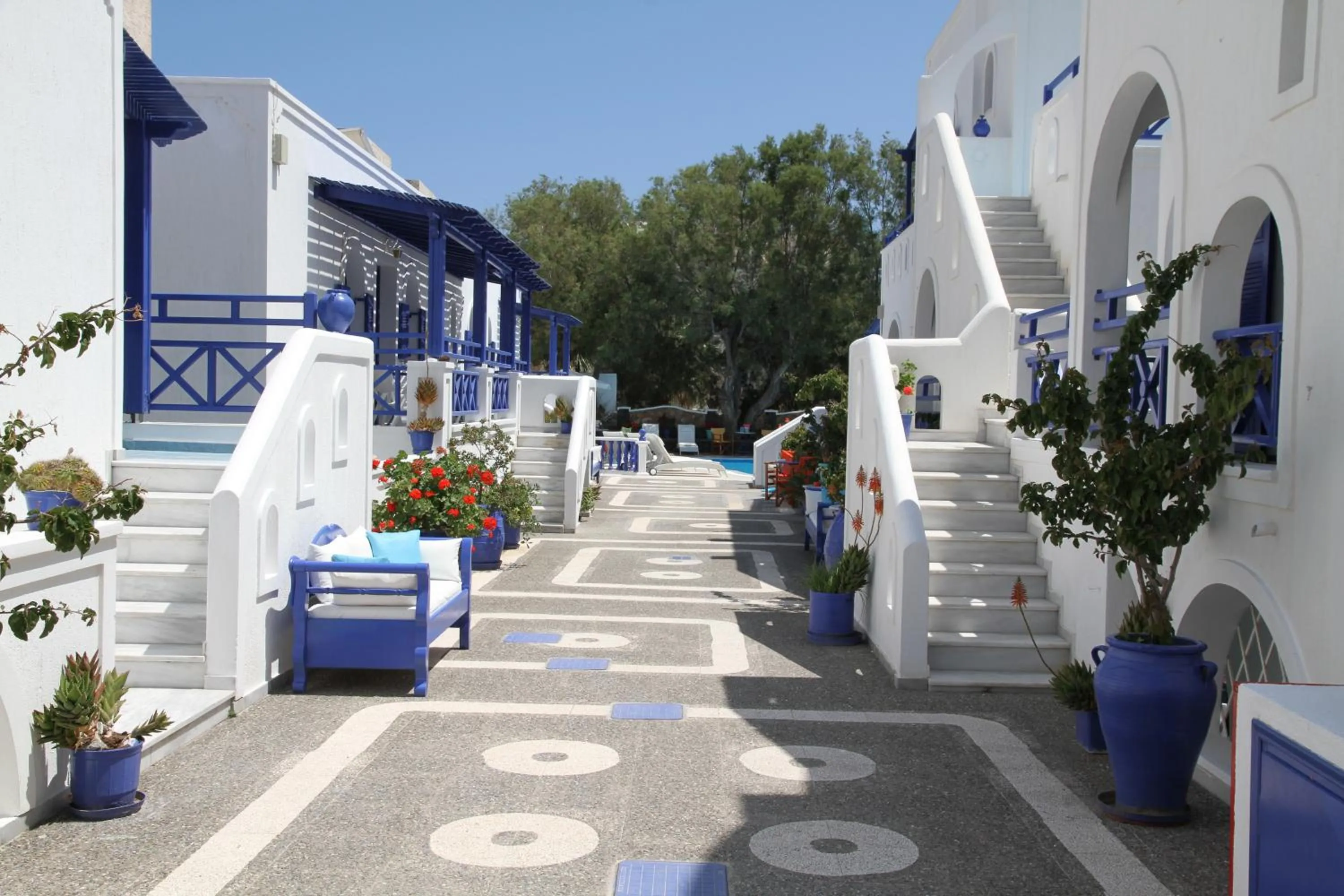 Facade/entrance in Samson΄s Village