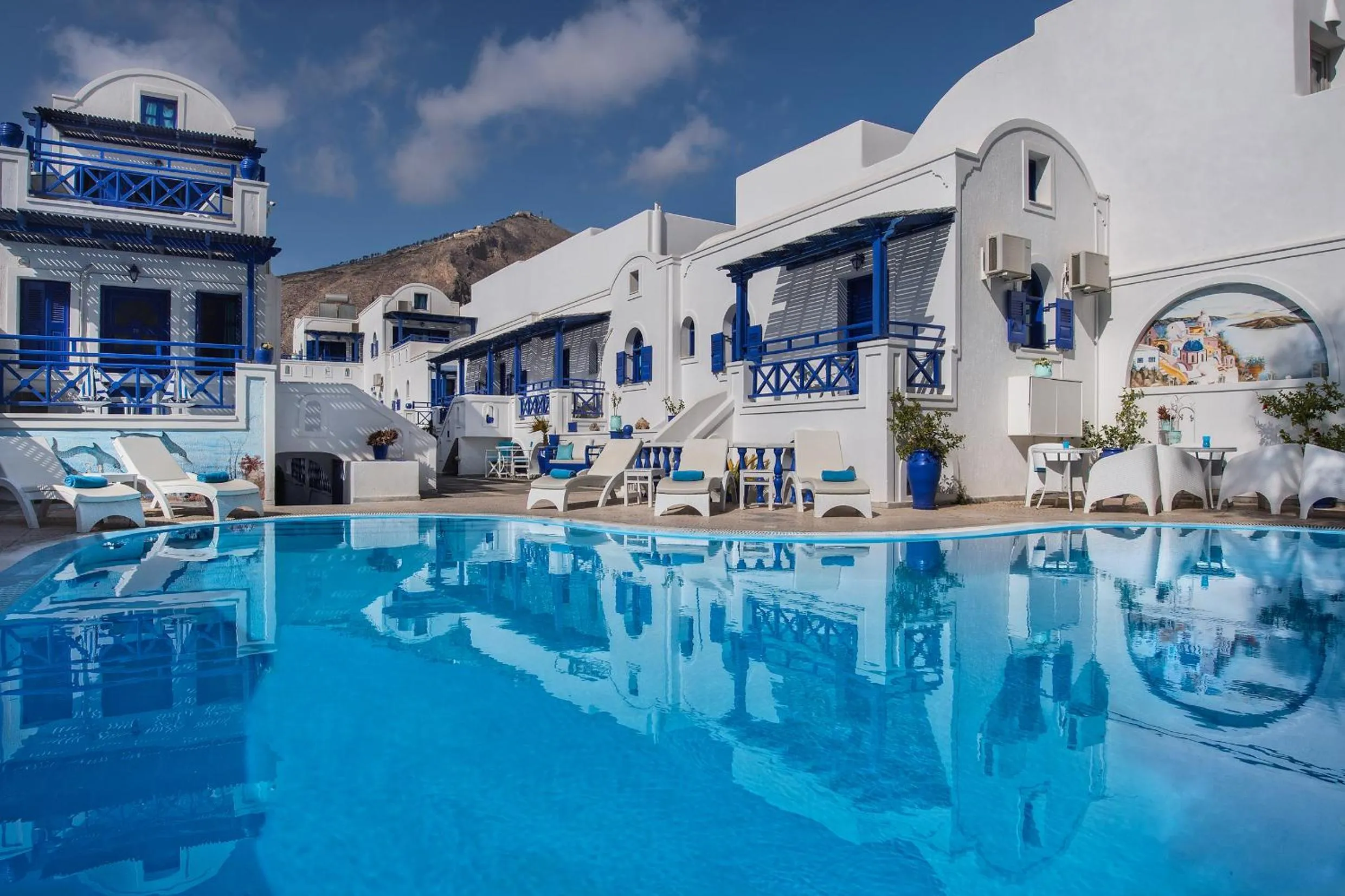 Pool view in Samson΄s Village