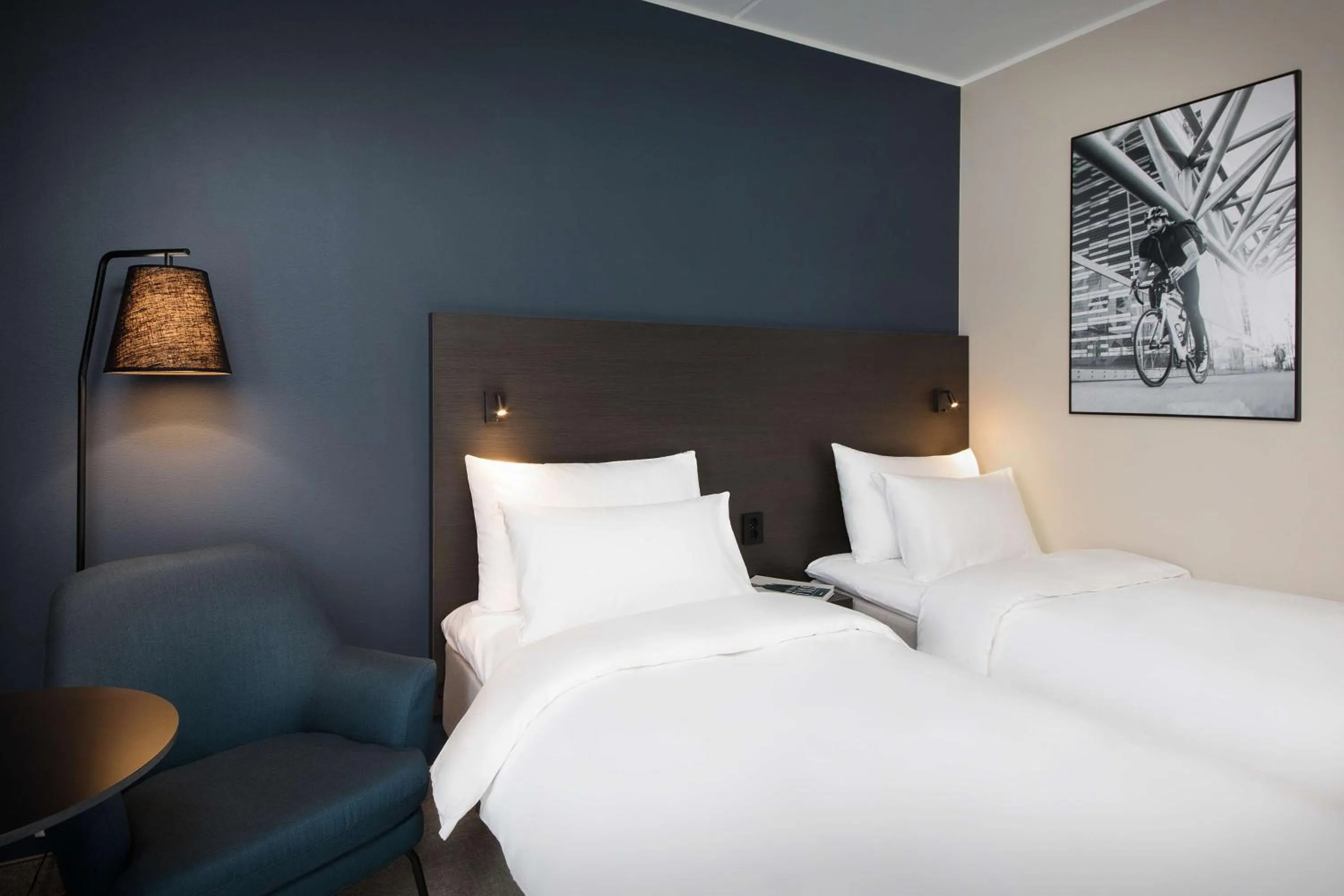Bedroom, Bed in Park Inn by Radisson Oslo Airport Hotel West
