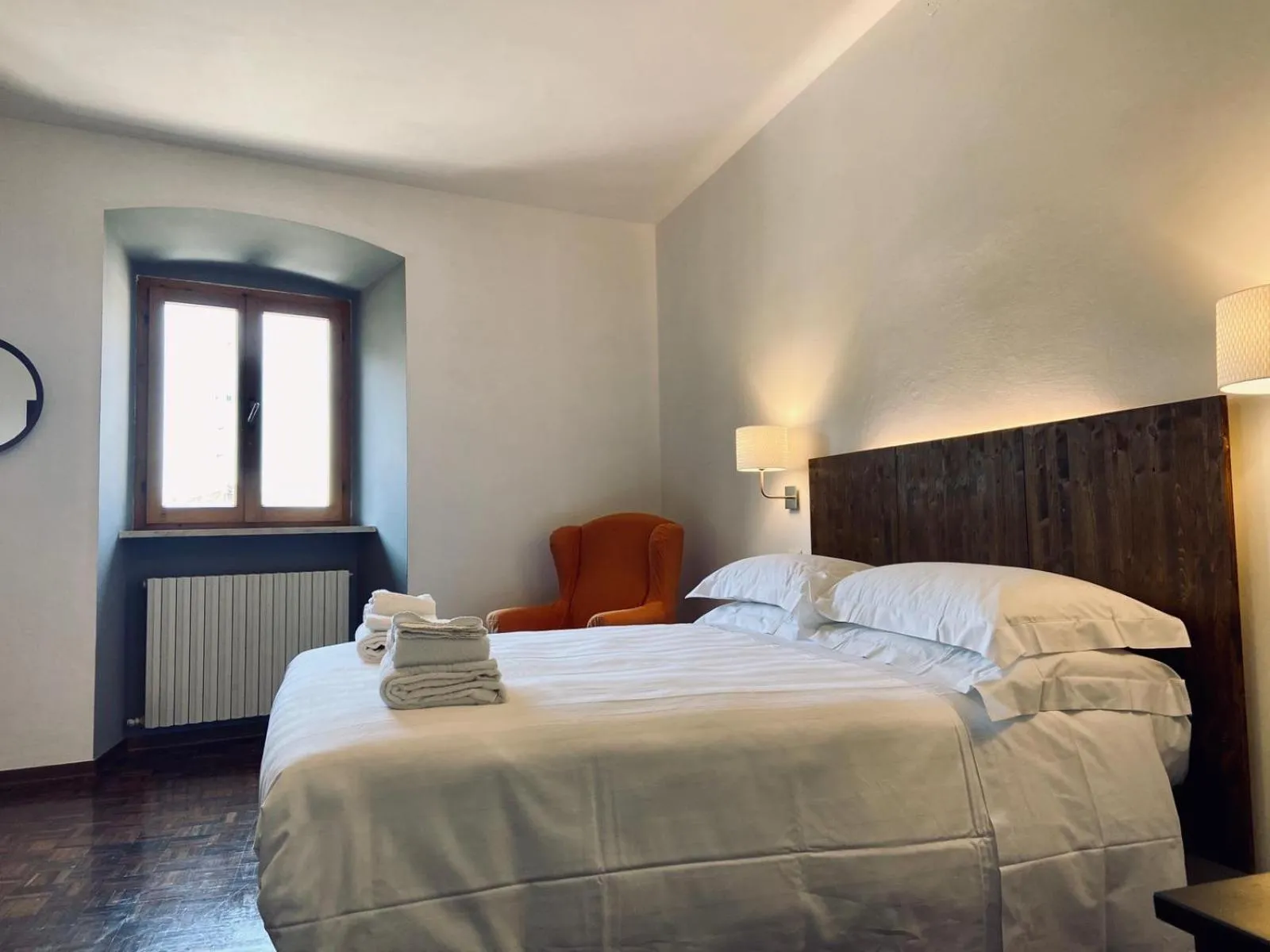 Bedroom, Bed in Hotel La Fortezza