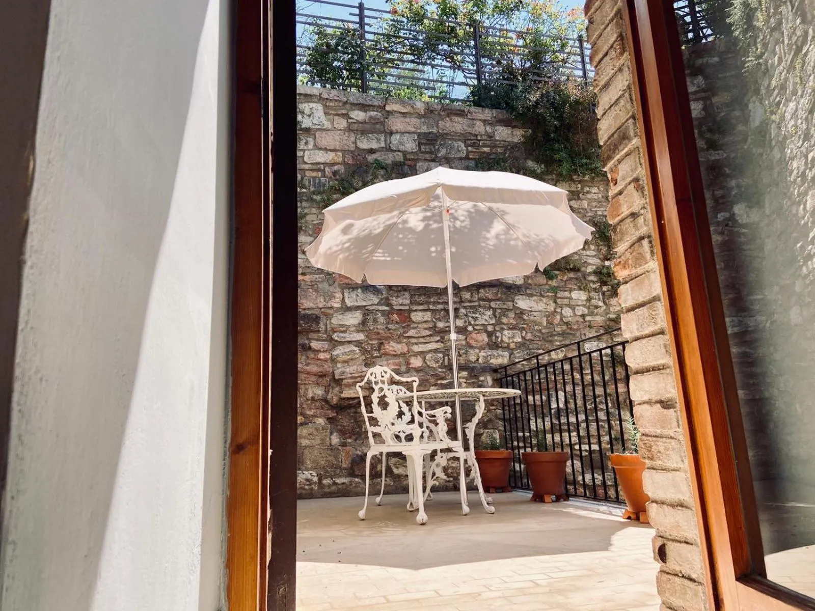 Balcony/Terrace in Hotel La Fortezza